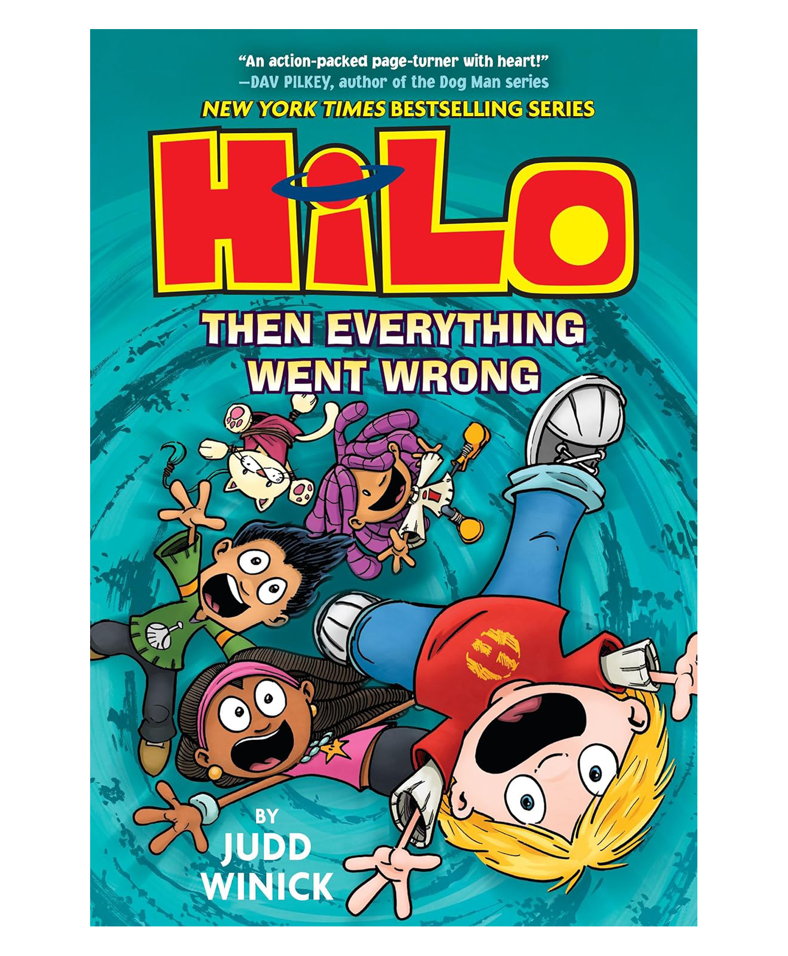 penguin random house Hilo Book 5: Then Everything Went Wrong Adventure Story Book By Judd Winick - English-picture-24
