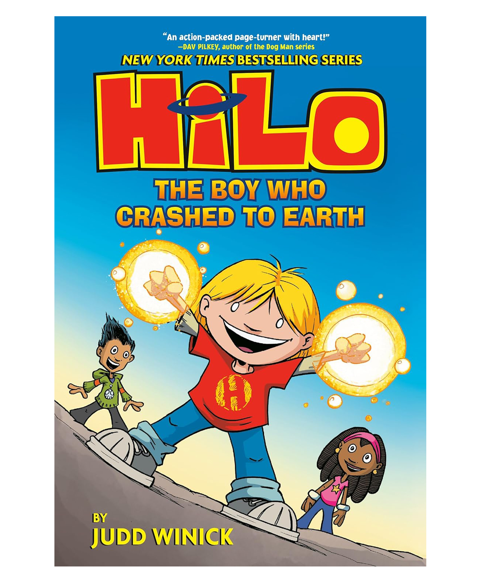 penguin random house Hilo Book 1: The Boy Who Crashed to Earth Comic Book by Judd Winick - English-picture-12