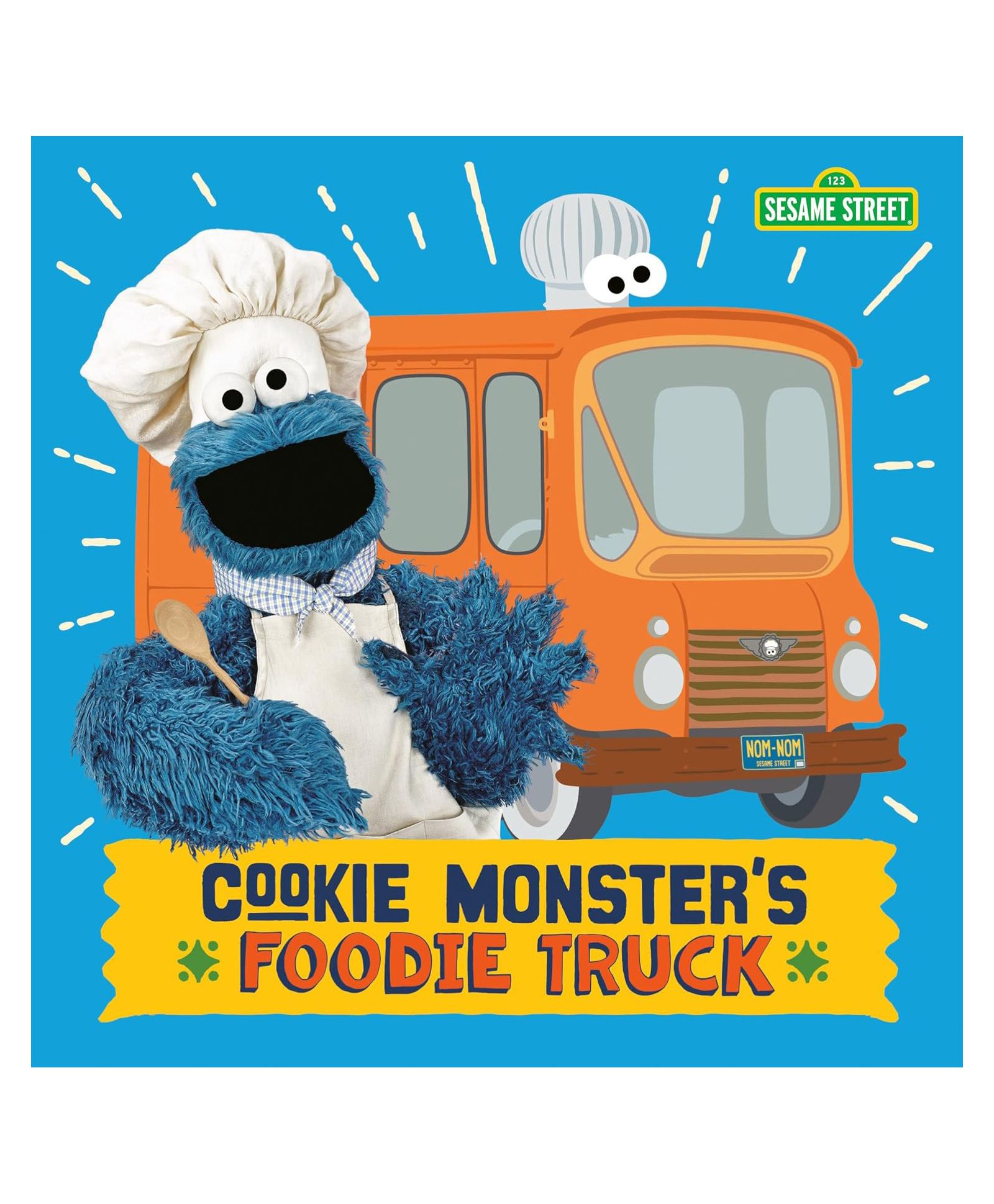 Cookie Monster's Foodie Truck Board Book By Naomi Kleinberg - English