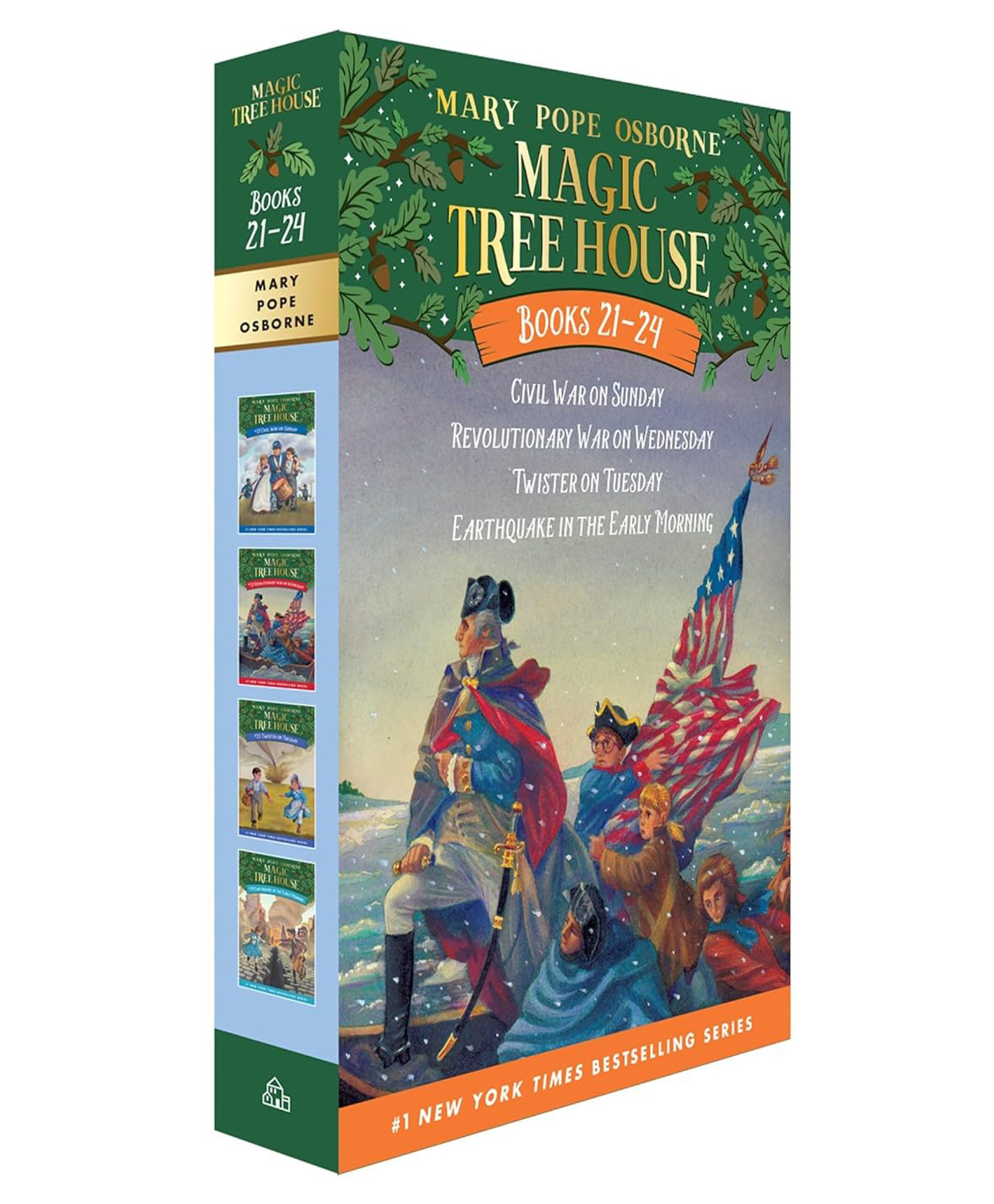 Magic Tree House Volumes 21-24 Boxed Set of 4 By Mary Pope Osborne - English-image-17
