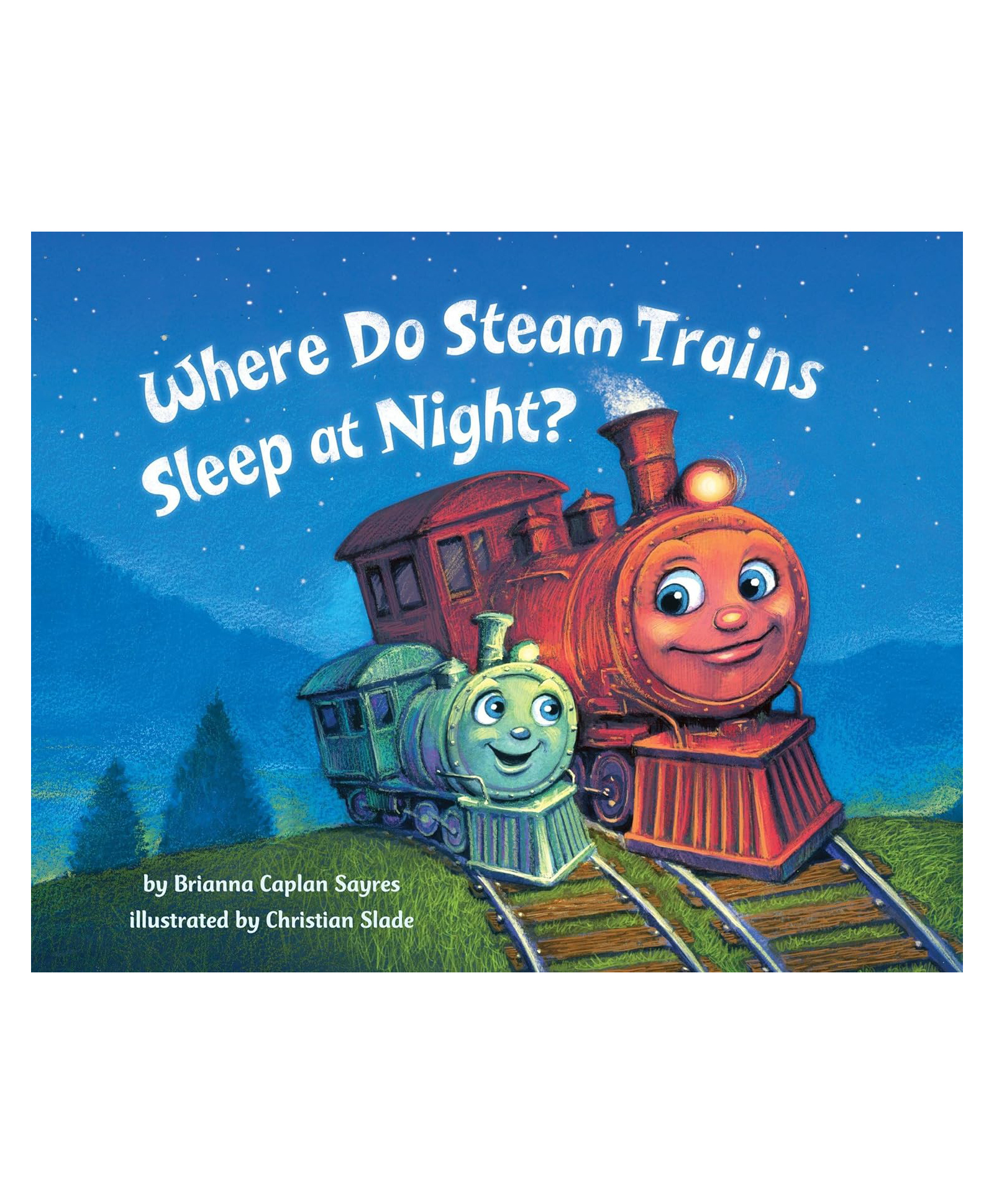 Where Do Steam Trains Sleep at Night Board Book by Brianna Caplan Sayres - English-image-4
