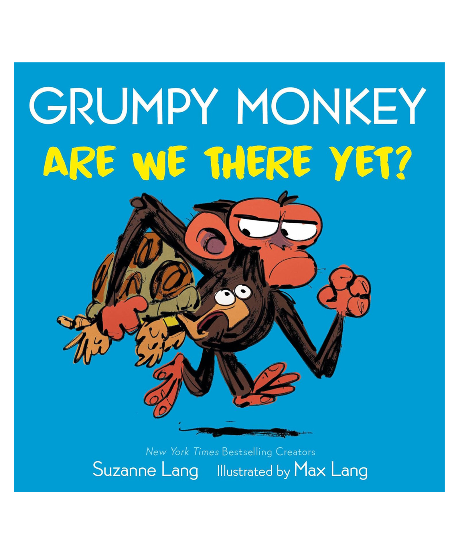 Grumpy Monkey Are We There Yet Board Book by Suzanne Lang - English-image-26