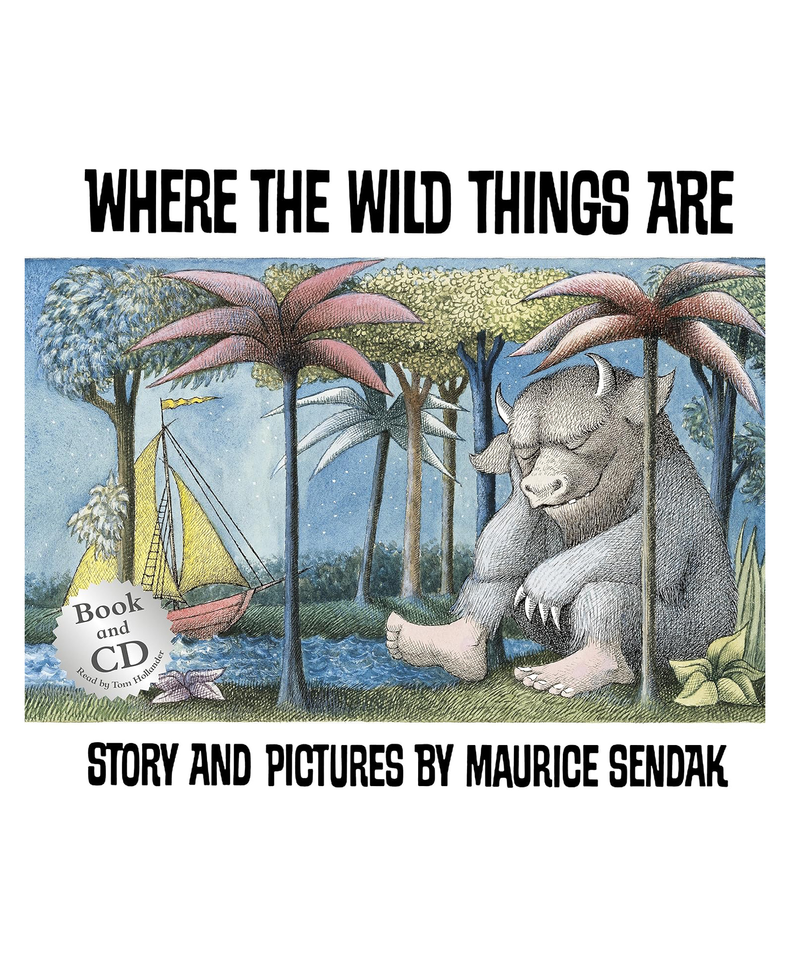 Where The Wild Things Are Story Book by Maurice Sendak - English-image-1