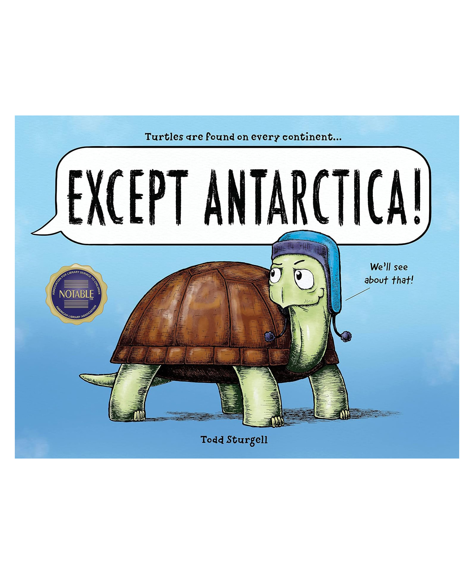 penguin random house Except Antarctica Picture Book by Todd Sturgell - English-picture-22