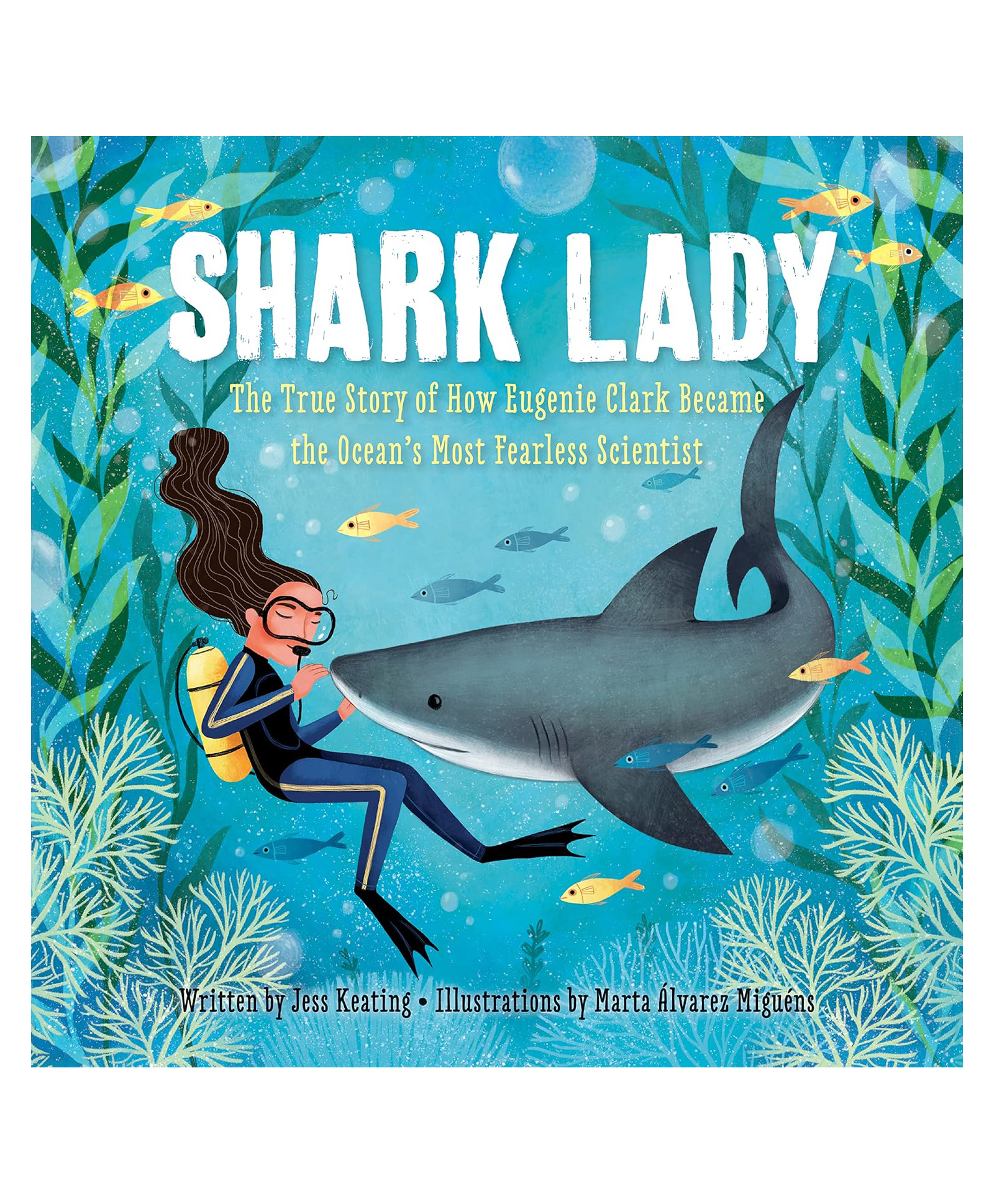 Shark Lady Story Book By Jess Keating - English-image-3