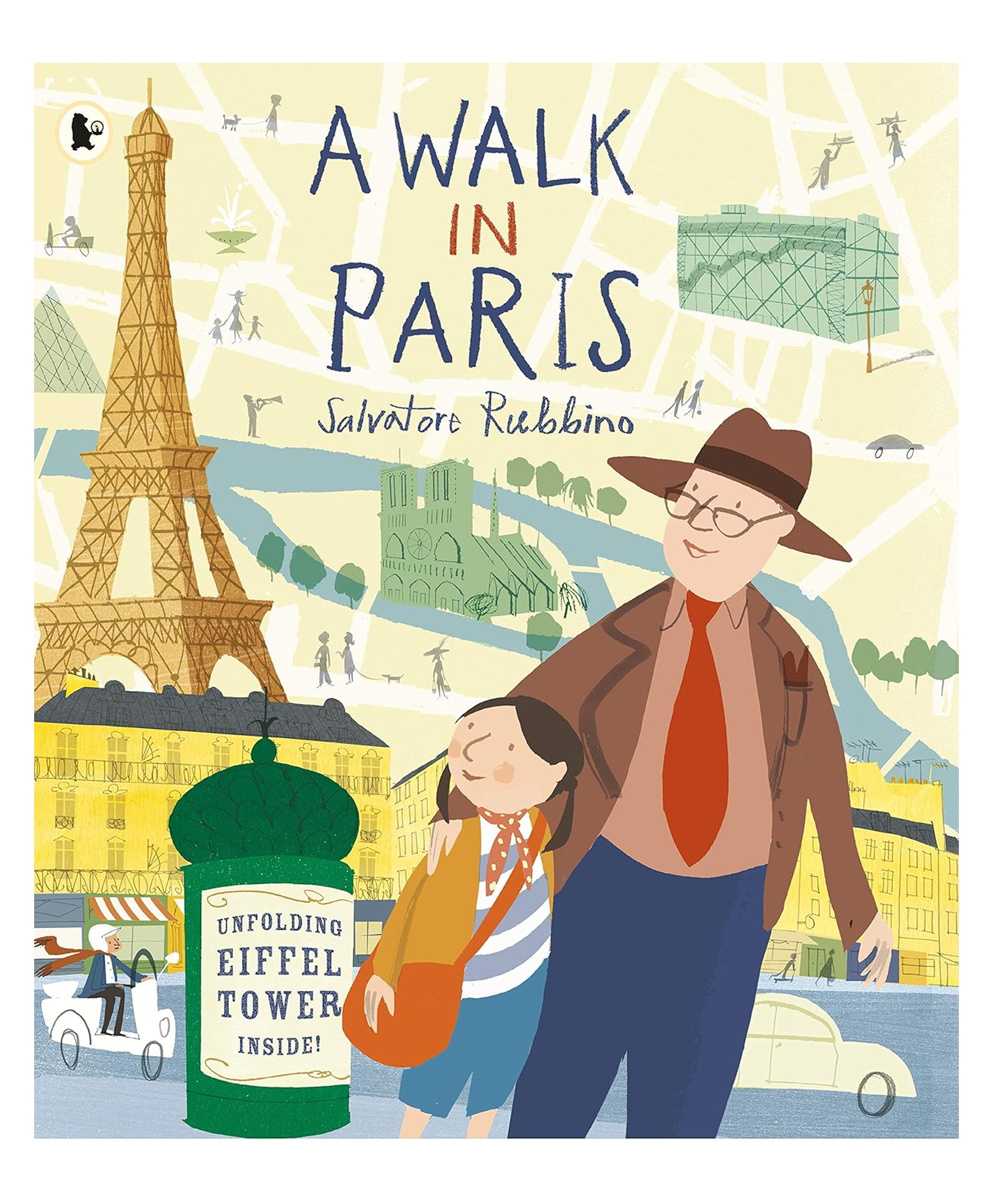 penguin random house A Walk in Paris Picture Book by Salvatore Rubbino - English-picture-31