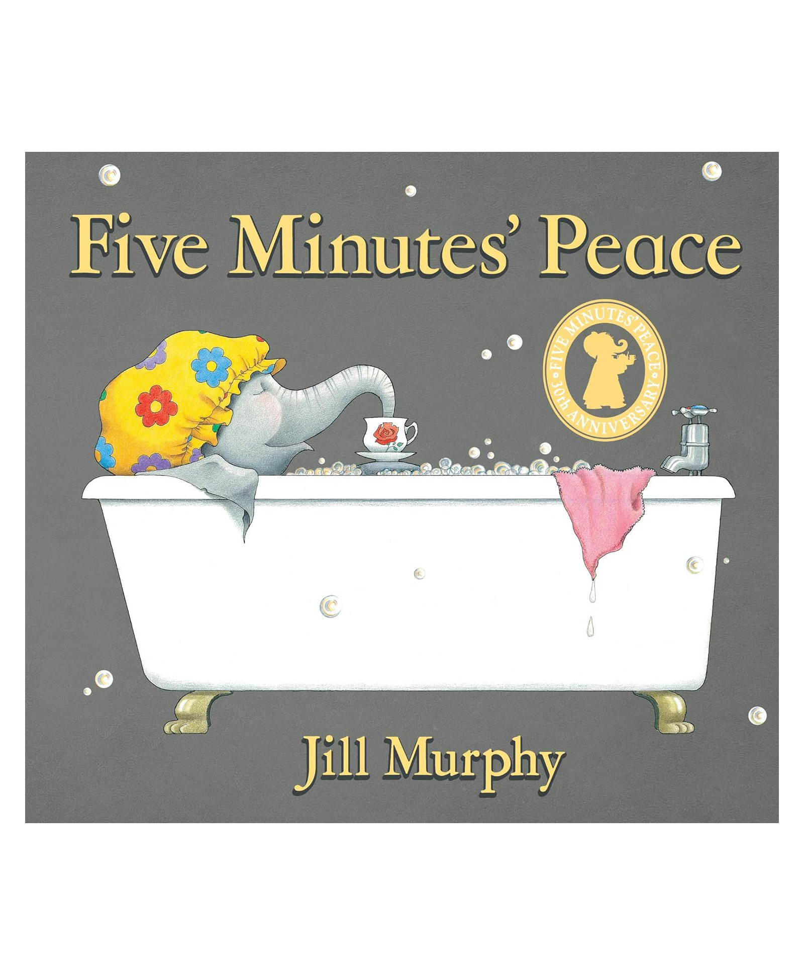 Five Minutes Peace 30th Anniversary Edition Board Book By Jill Murphy - English-image-10