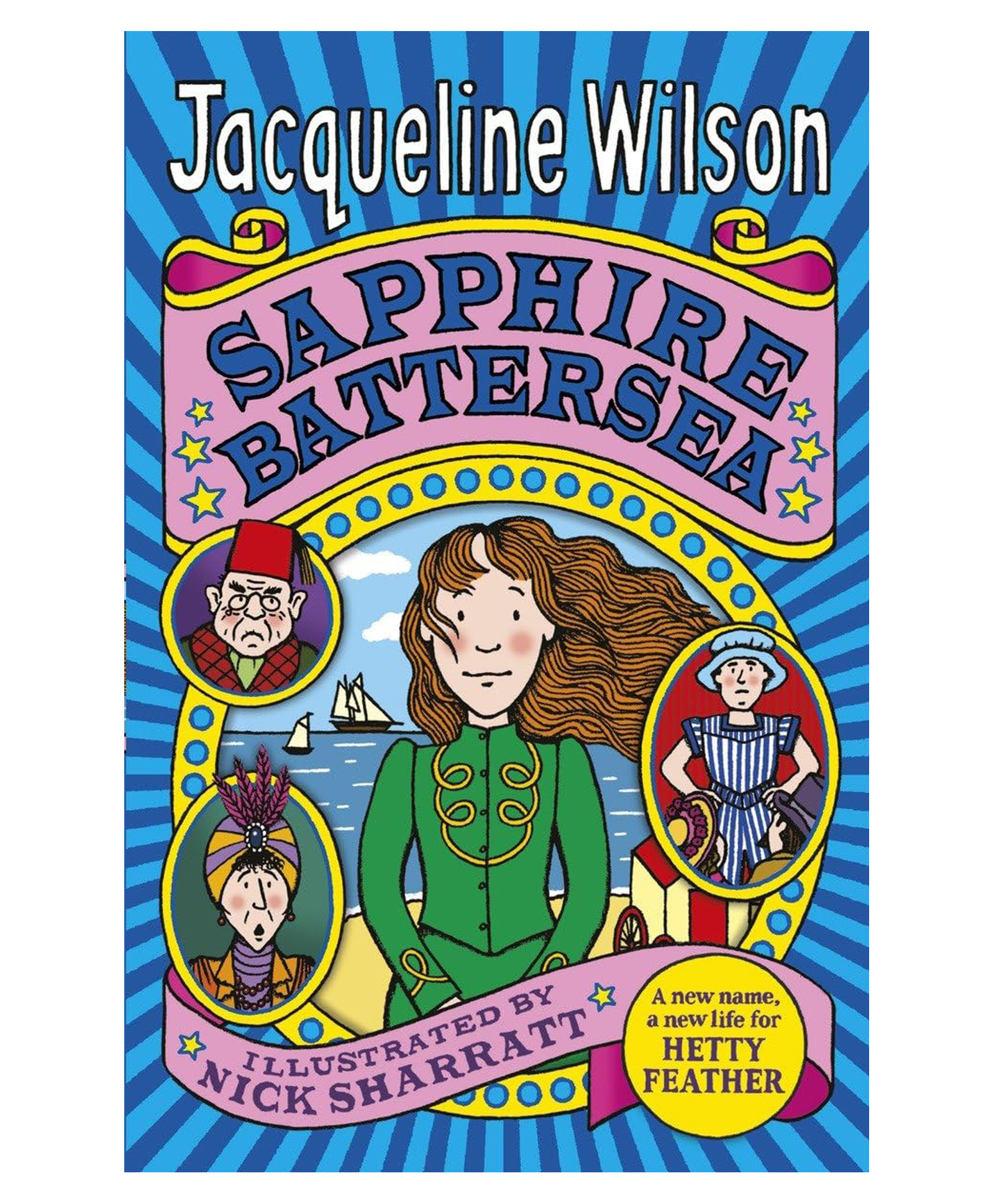 penguin random house Sapphire Battersea Story Book By Jacqueline Wilson - English-picture-15