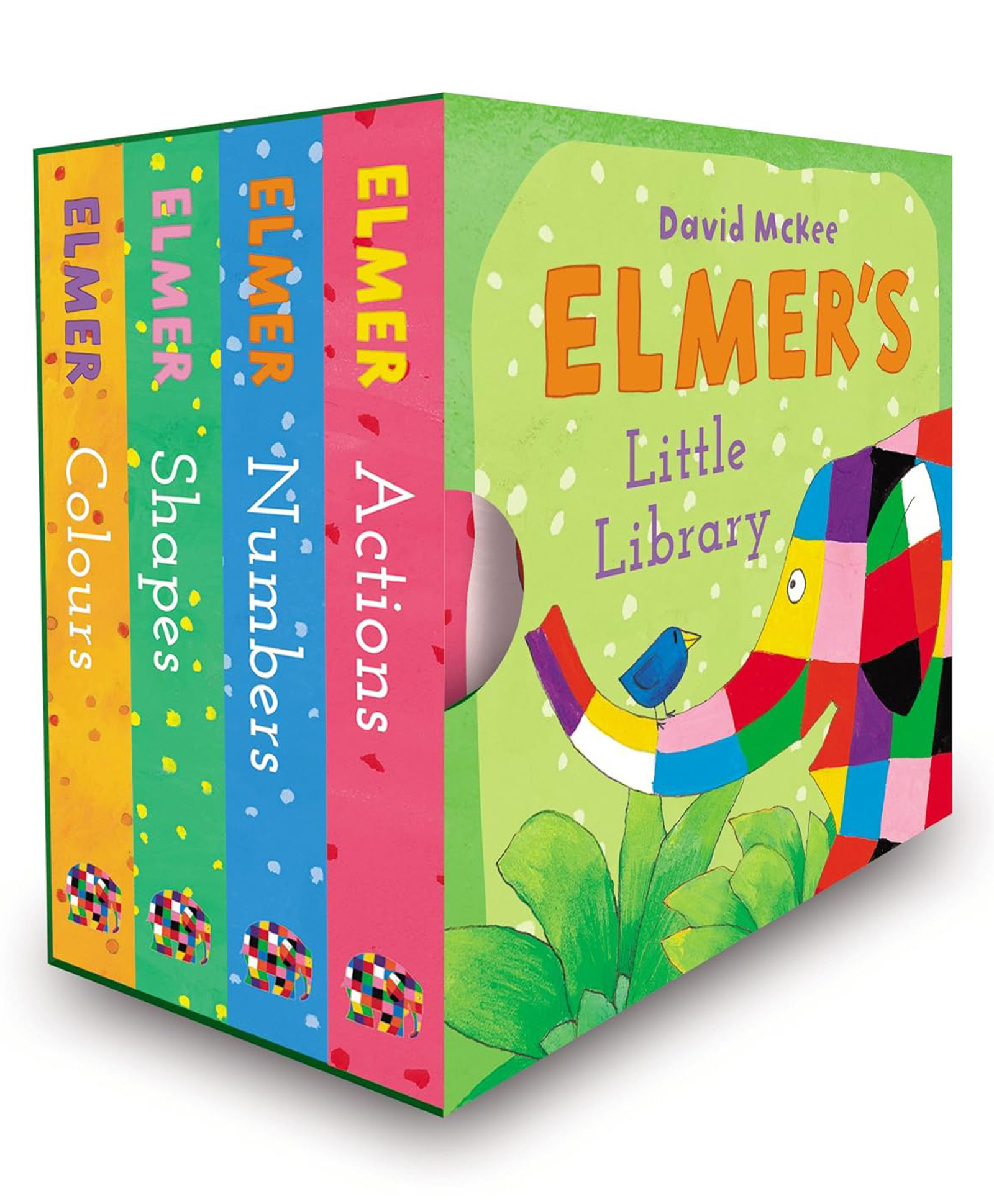 Elmerãs Little Library Story Books By David McKee - English-image-2