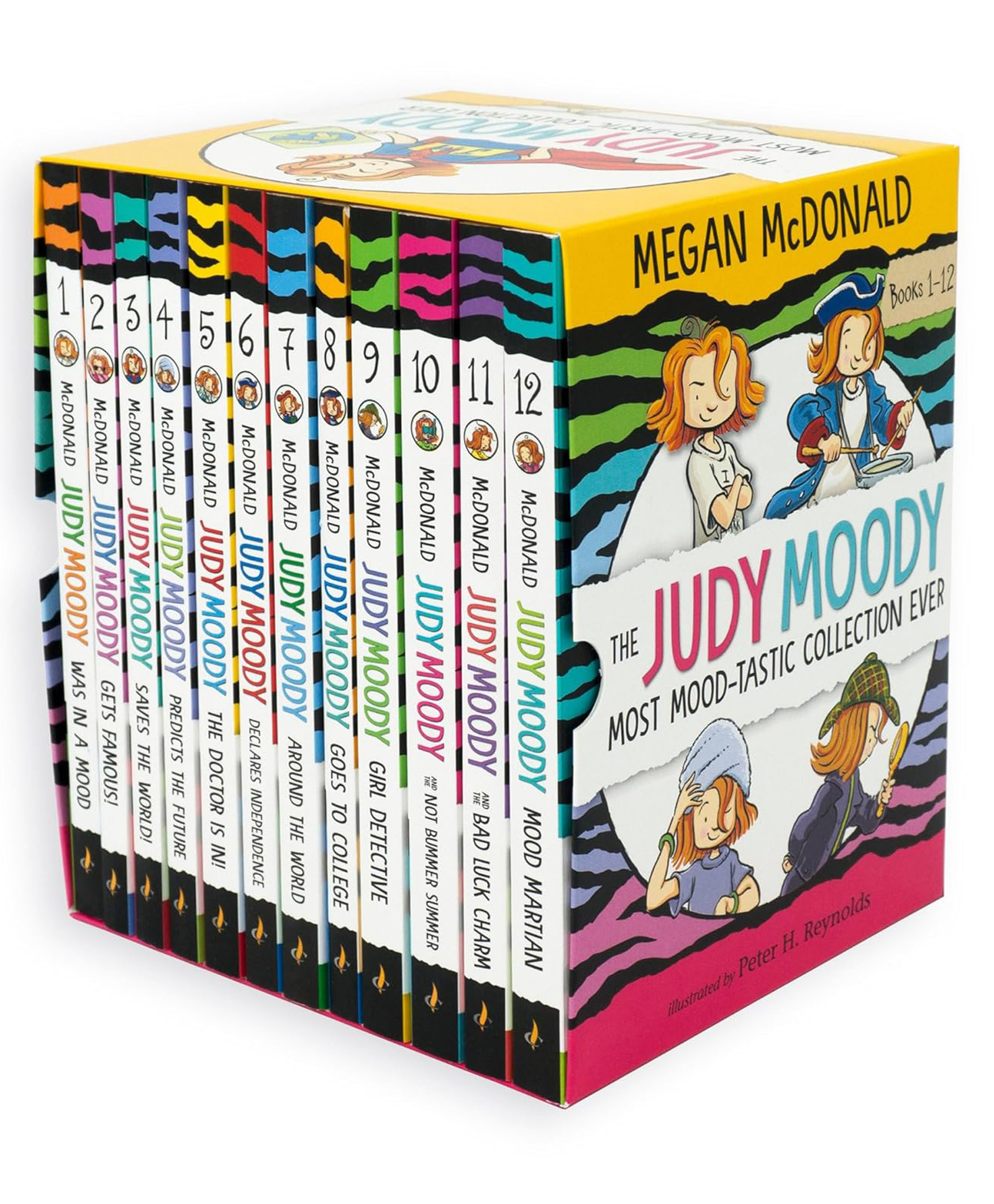 Judy Moody 1-12 Box Seted Book Set by Megan Mcdonald - English-image-6