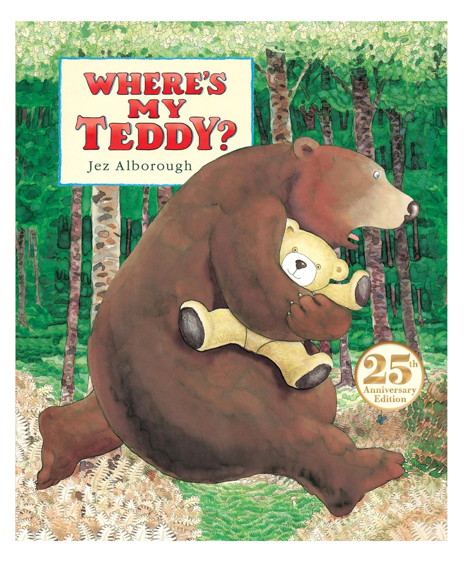 Where's My Teddy Story Book By Jez Alborough - English-image-13