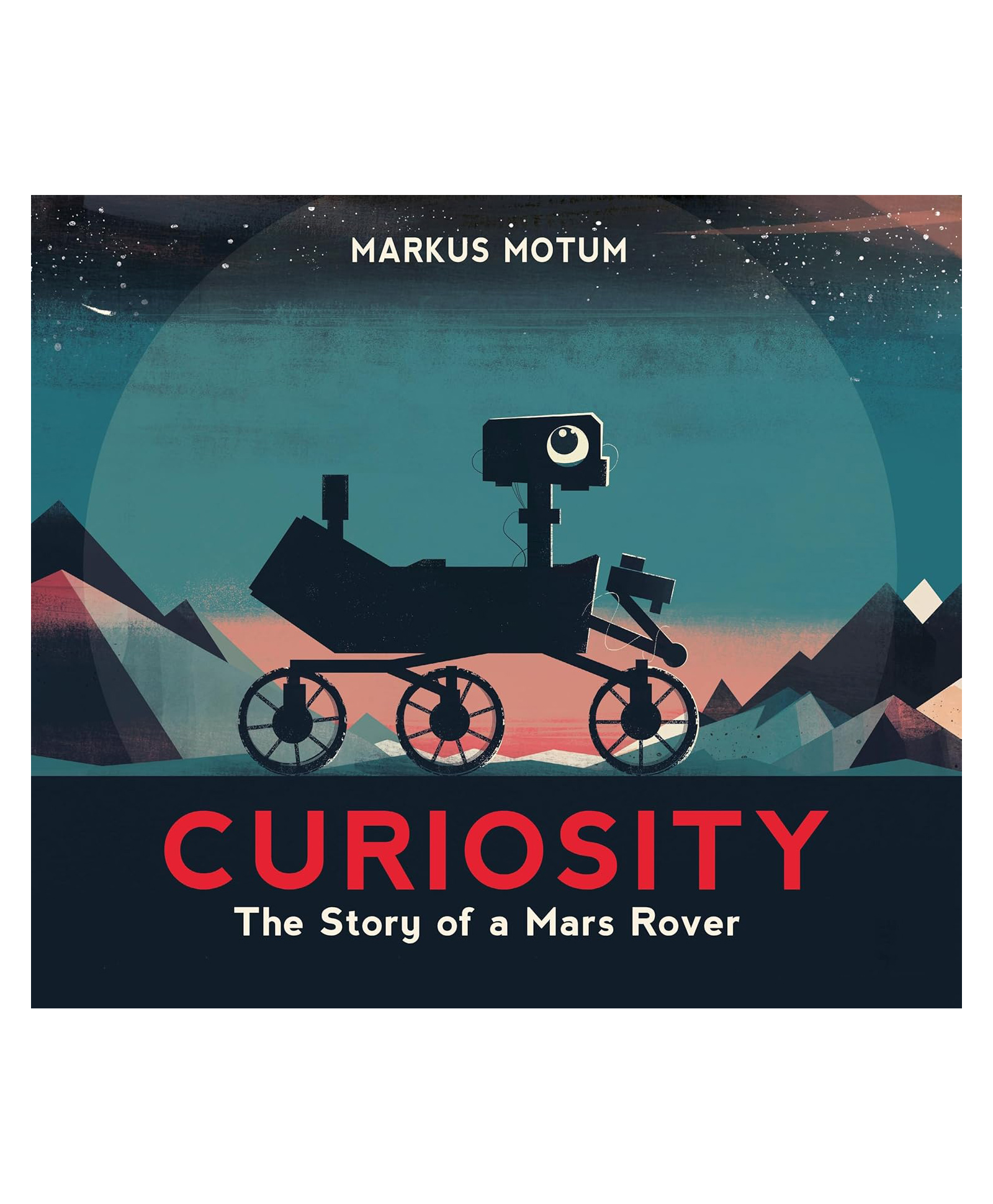 penguin random house Curiosity: The Story of a Mars Rover Picture Book by Markus Motum - English-picture-14