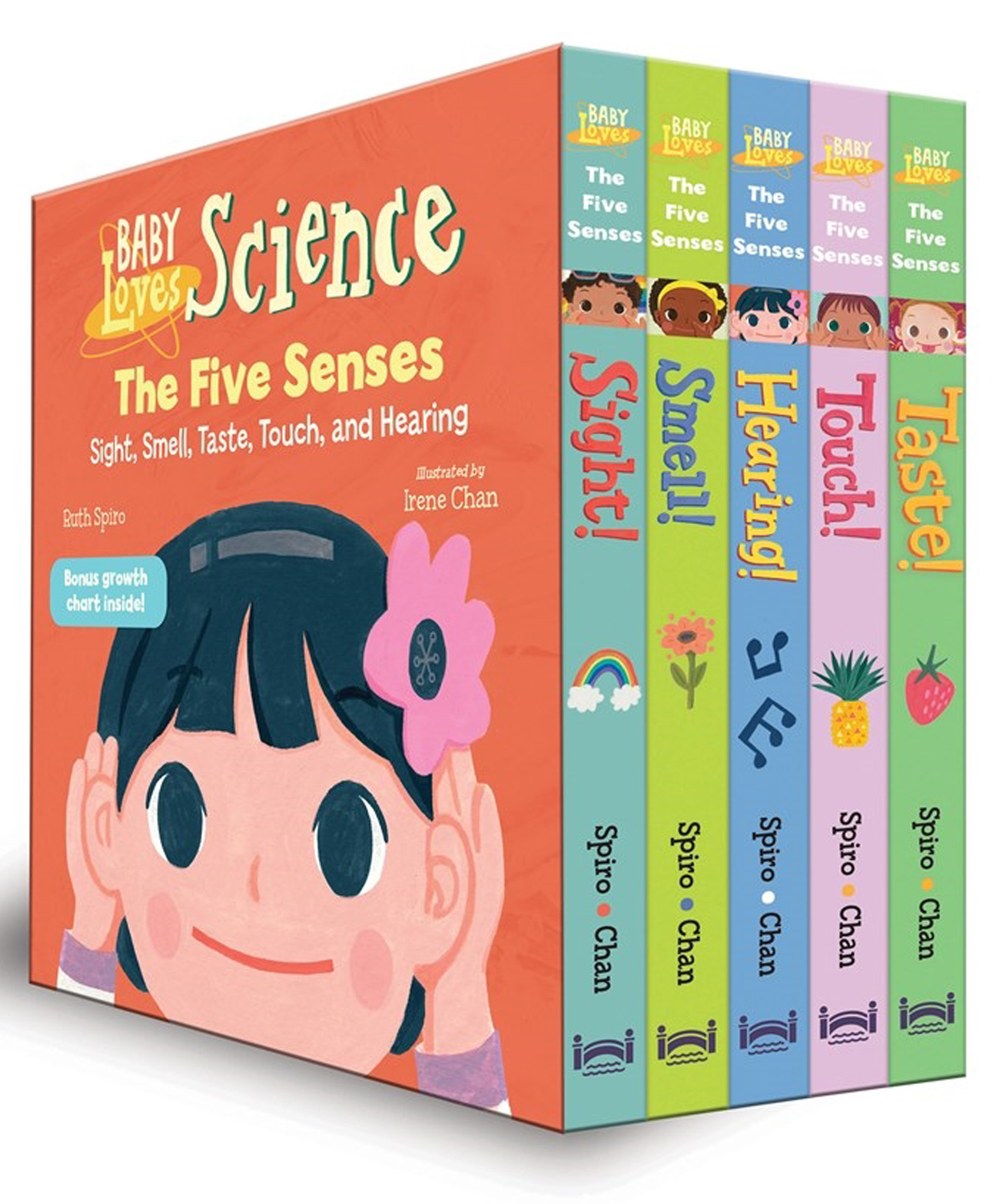 Baby Loves the Five Senses Boxed Set of 5 Book By Ruth Spiro - English-image-44