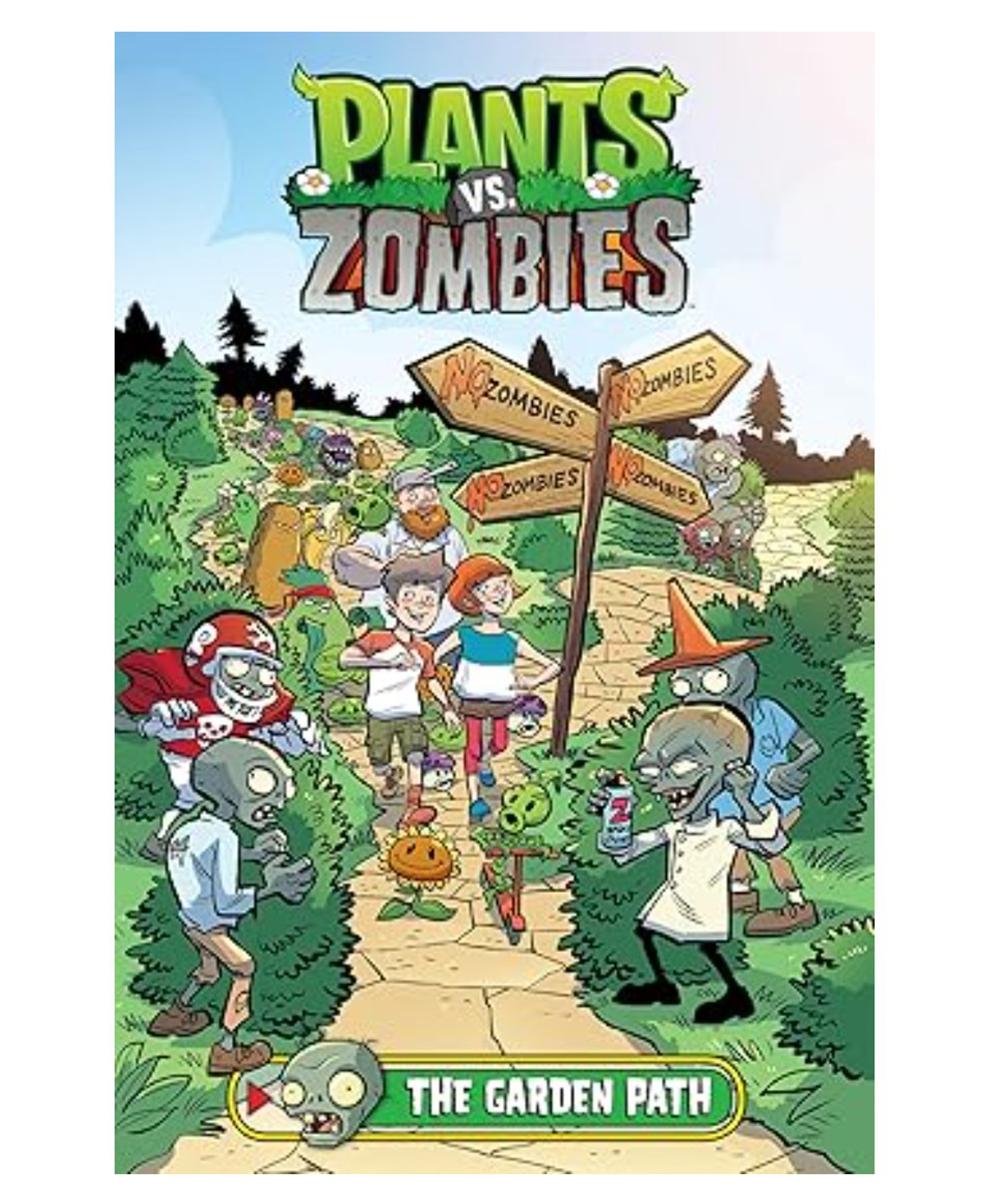 Plants vs. Zombies Volume 16 The Garden Comic Book By Paul Tobin - English-image-41