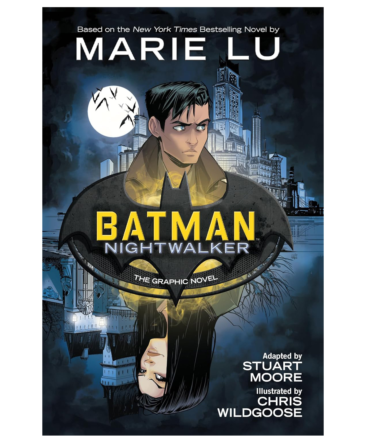Batman: Nightwalker (The Graphic Novel) Story Book By Marie Lu - English-image-46