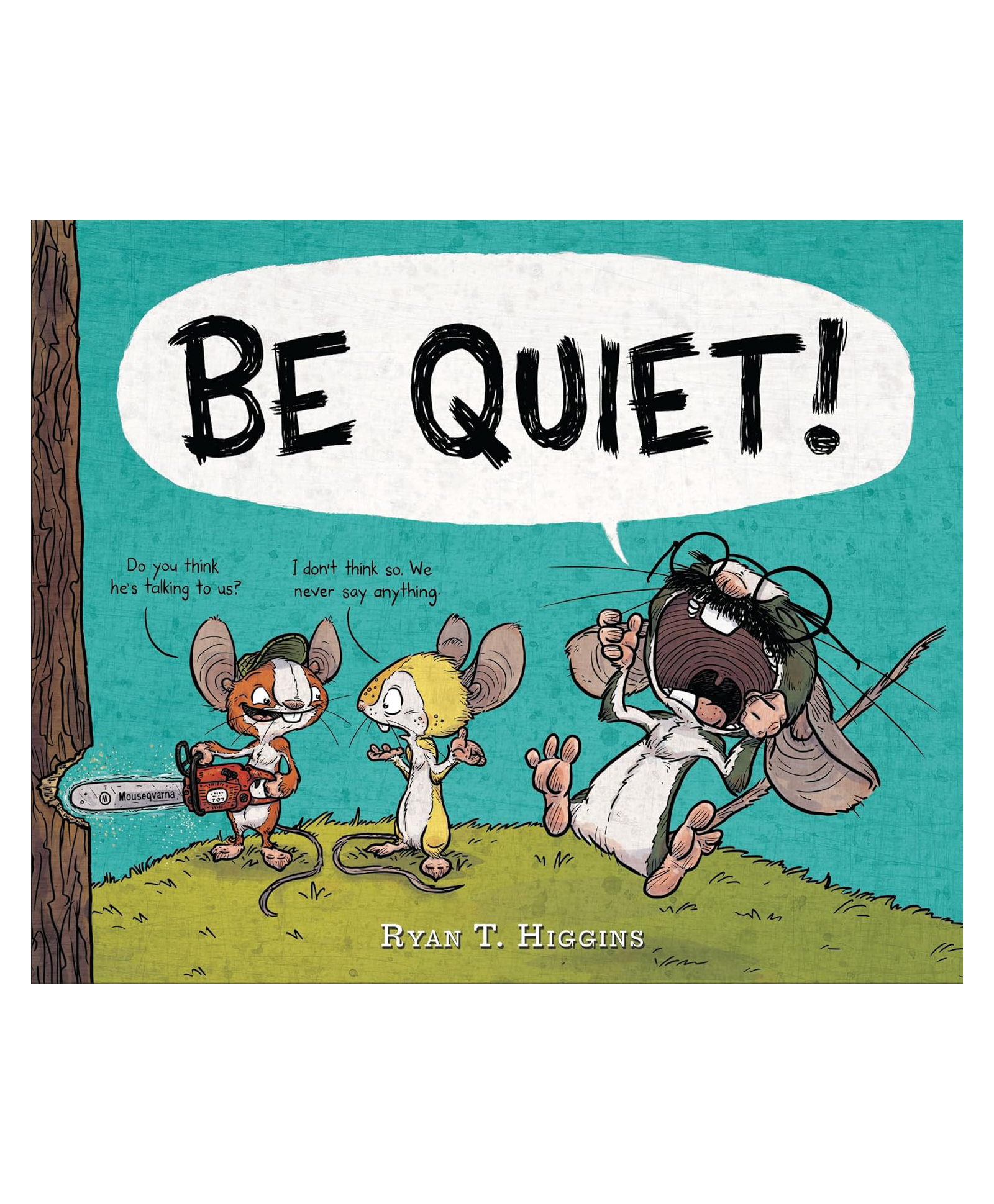 BE QUIET! Story Book by Ryan T. Higgins - English-image-25