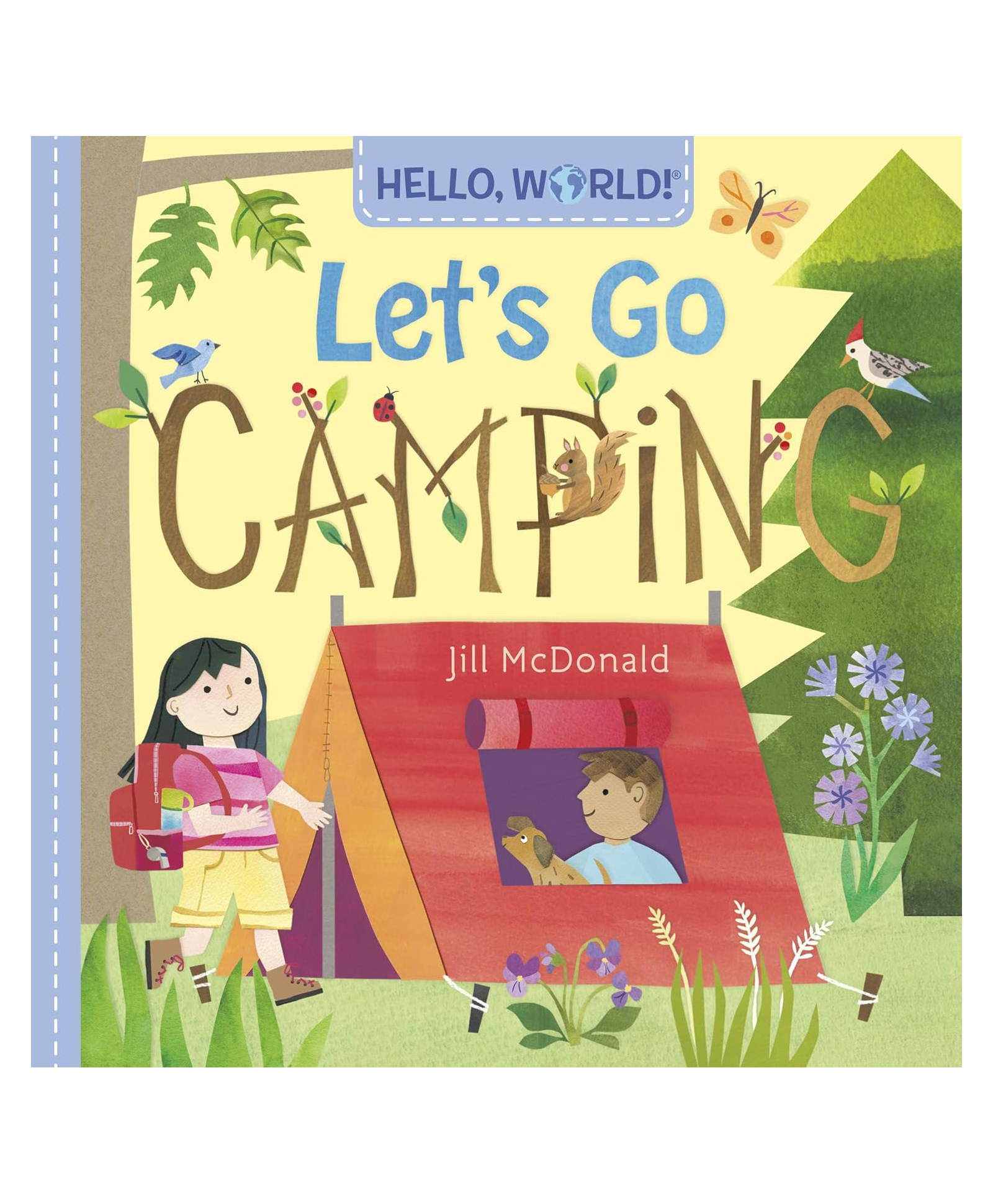 Hello, World! Let's Go Camping Board Book By Jill Mcdonald - English-image-45