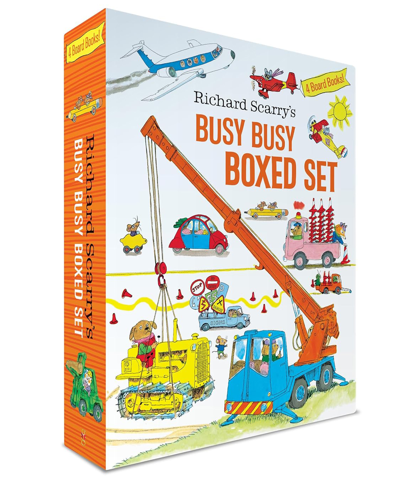 Richard Scarry's Busy Board Book Boxed Set of 4 - English-image-28