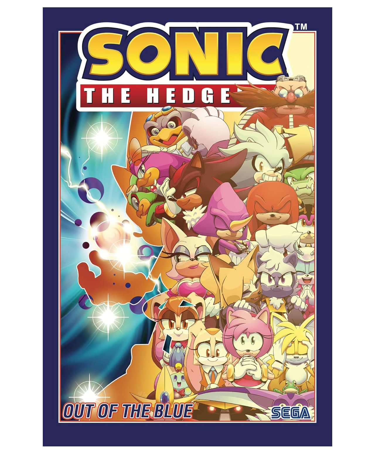 Sonic The Hedgehog, Vol. 8: Out of the Blue Comic Book by Ian Flynn - English-image-2