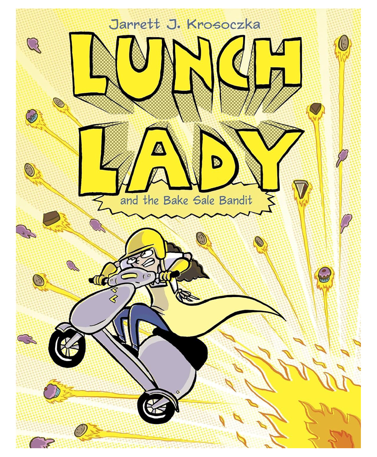 penguin random house Lunch Lady & the Bake Sale Bandit Story Book By Jarrett J.Krosoczka - English-picture-28
