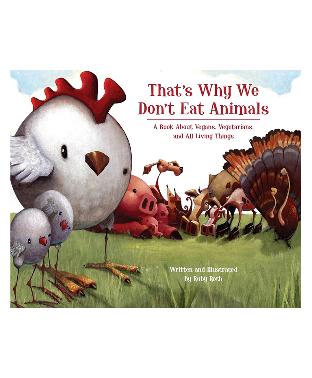 That's Why We Don't Eat Animals Story Book By Ruby Roth - English-image-12