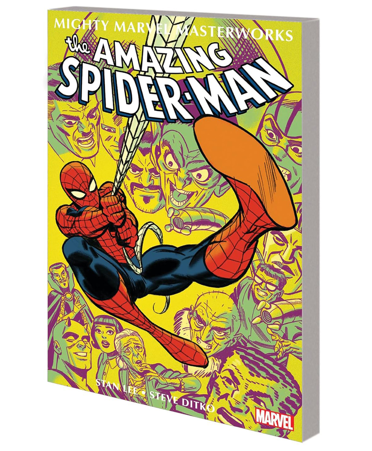 Mighty Marvel Masterworks: the Amazing Spiderman Story Book By Stan Lee- English-image-17