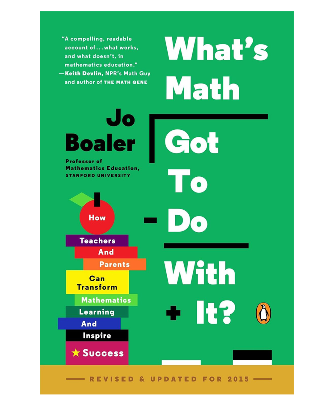 What's Math Got to Do with It Book By Jo Boaler - English