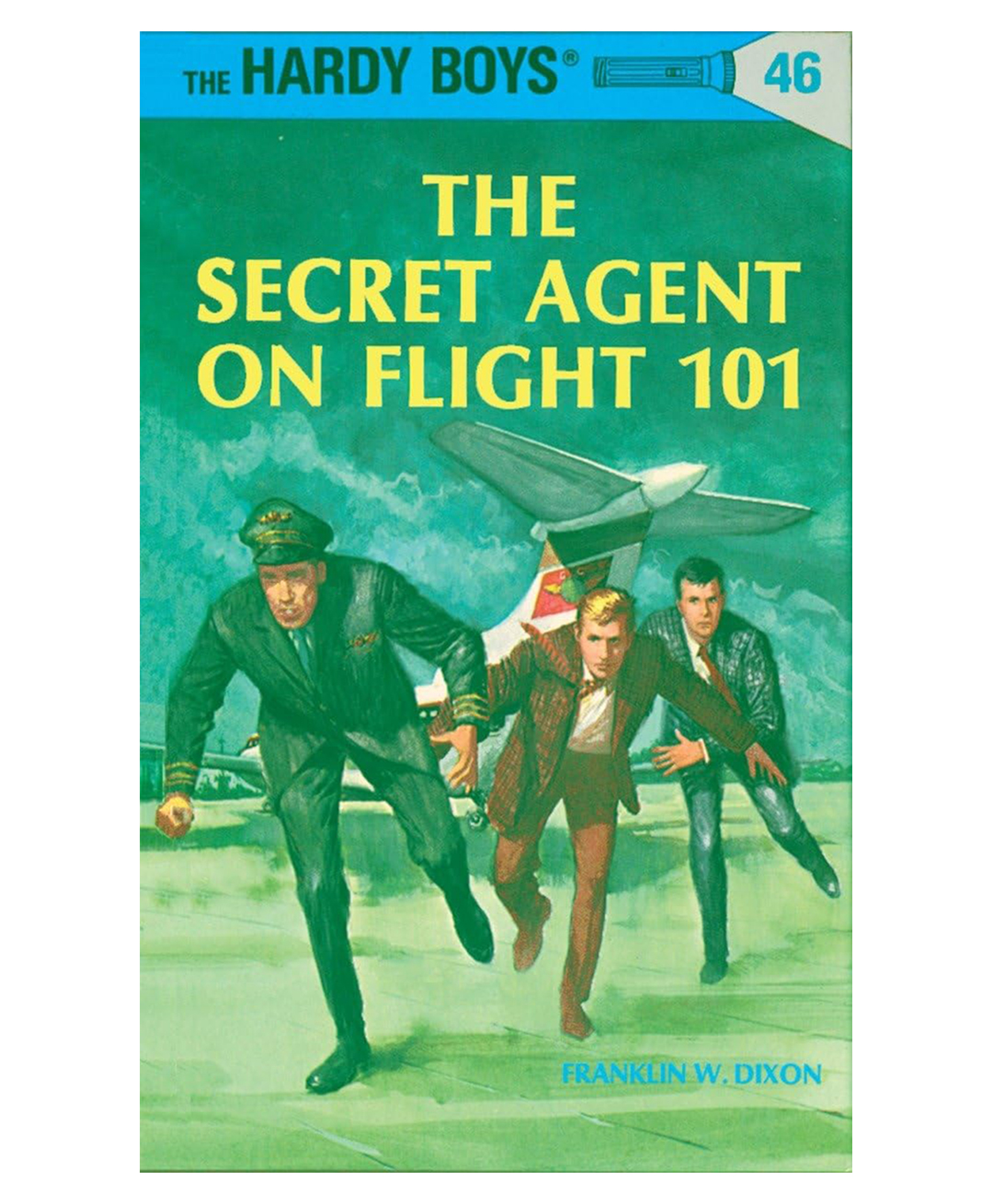 Hardy Boys 46: The Secret Agent On Flight 101 Story Book By Franklin W. Dixon - English-image-22