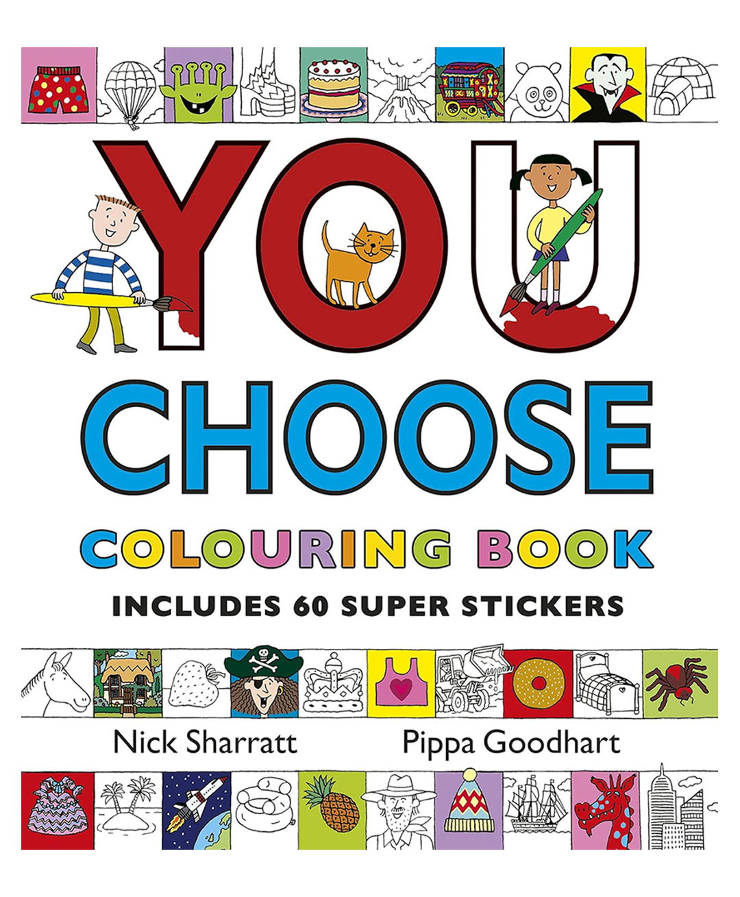 You Choose!: Colouring Book with Sticker Activity Book by Pippa Goodhart-image-43