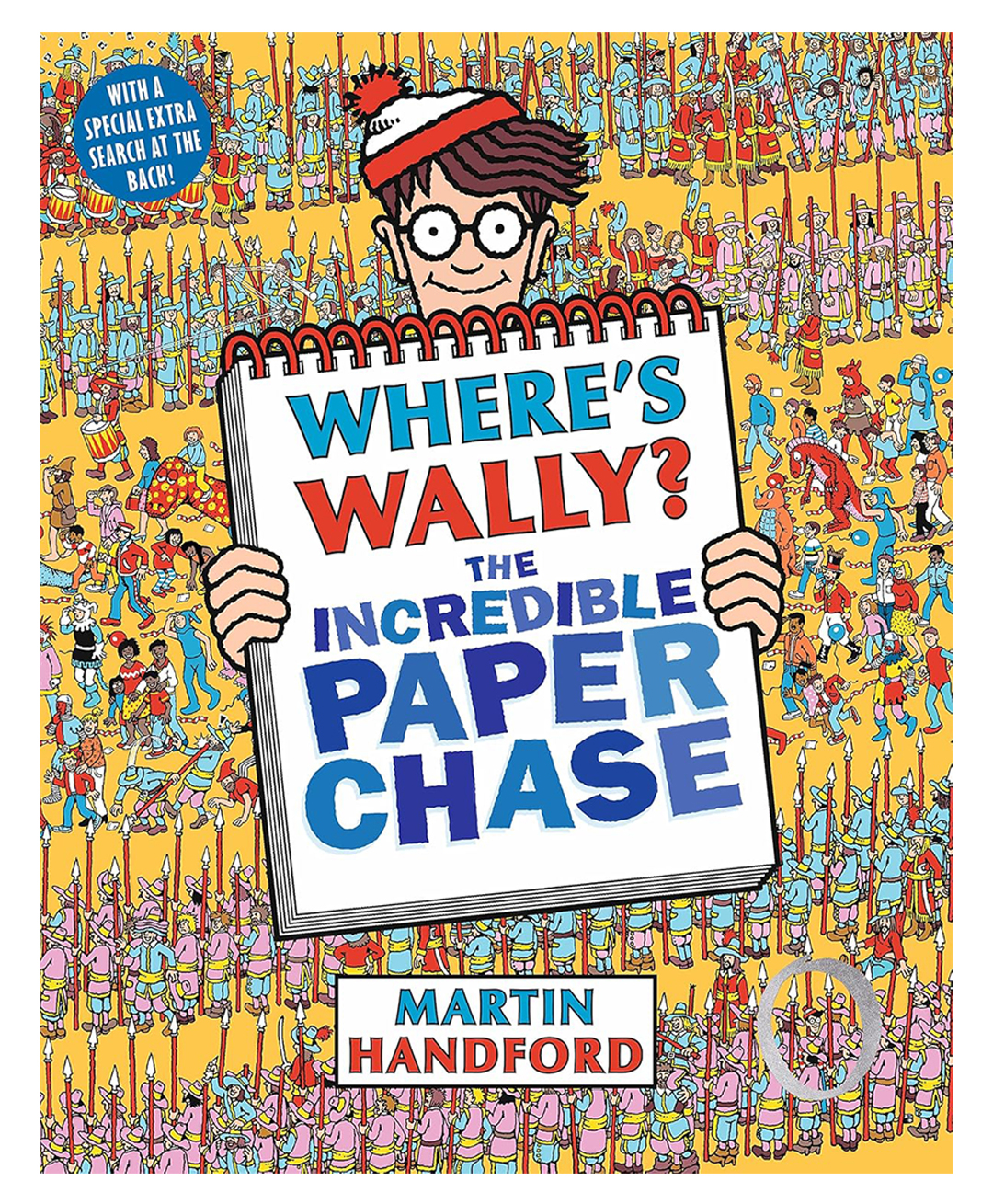 Where's Wally The Incredible Paper Chase Picture Book by Martin Hardford - English-image-5