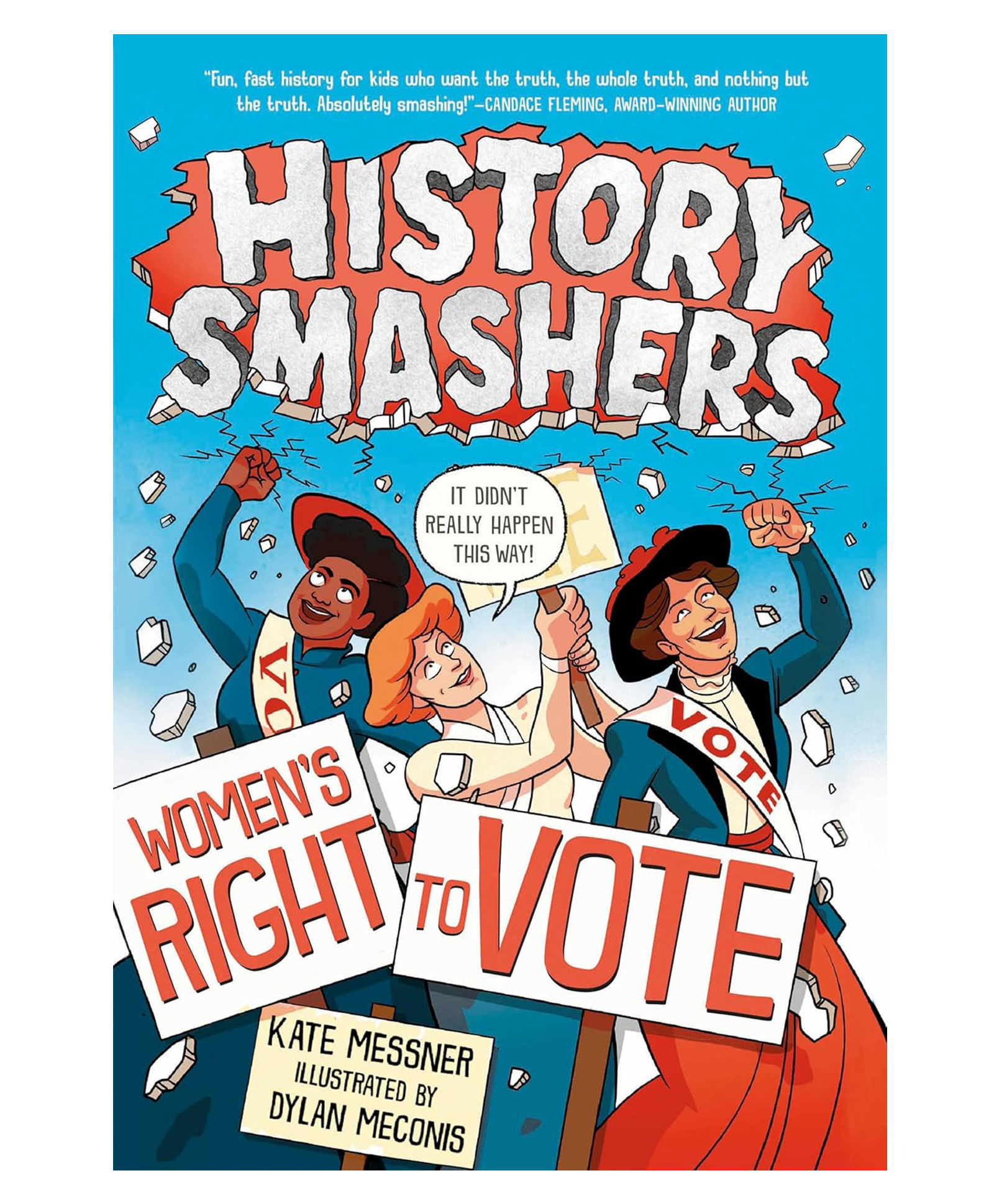 History Smashers: Women's Right to Vote Story Book By Kate Messner - English-image-30
