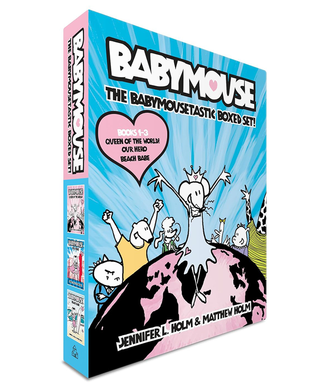 The Babymousetastic Boxed Set! Story Book by Jennifer L. Holm English-image-45