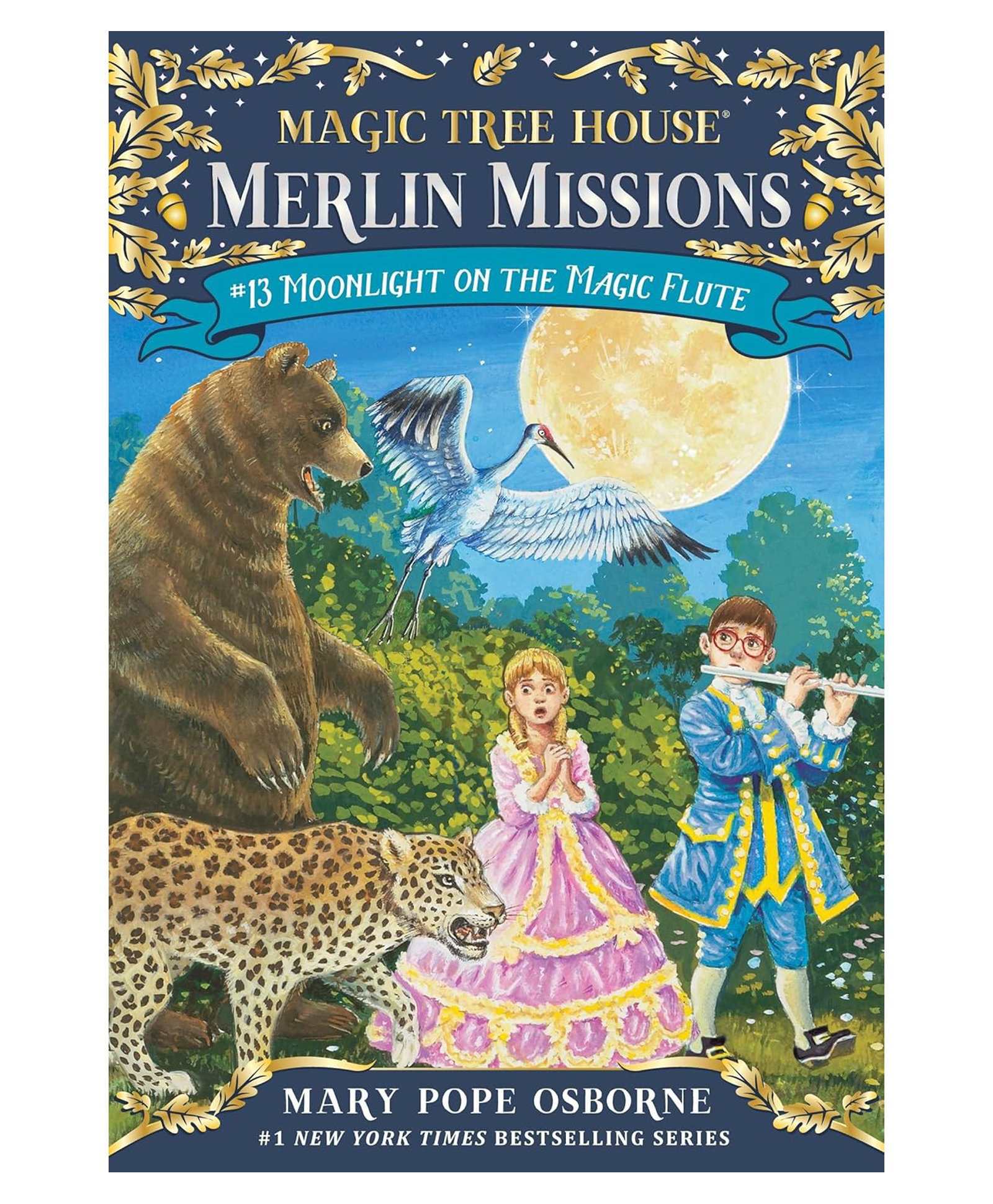MTH MM #13: Moonlight on the Magic Flute Story Book by Mary Pope Osborne - English-image-14