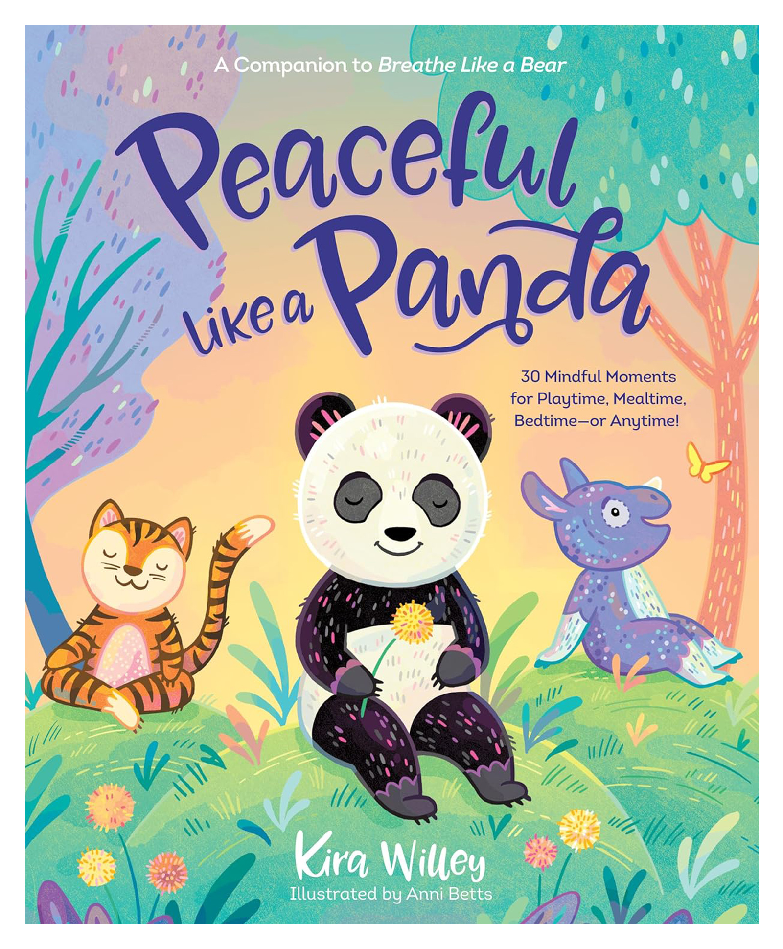 penguin random house Peaceful Like a Panda: 30 Mindful Moment Learning Book By Kira Willey - English-picture-12