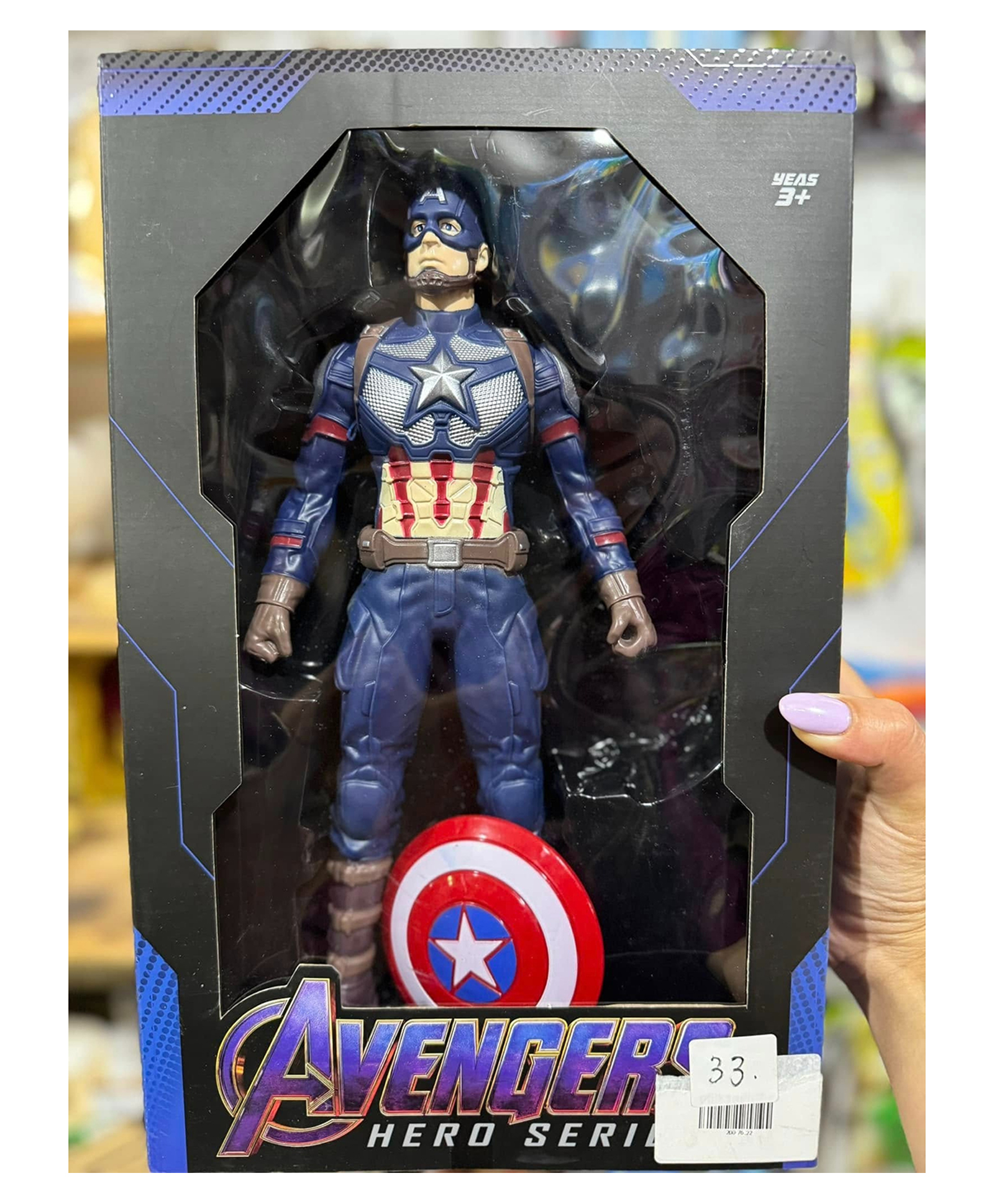 YAMAMA Captain America Action Figure Avenger Hero Toys For Kids And Adults Fun Entertaiment Action Figures And Collectible Kids Toys - Multicolor-image-44