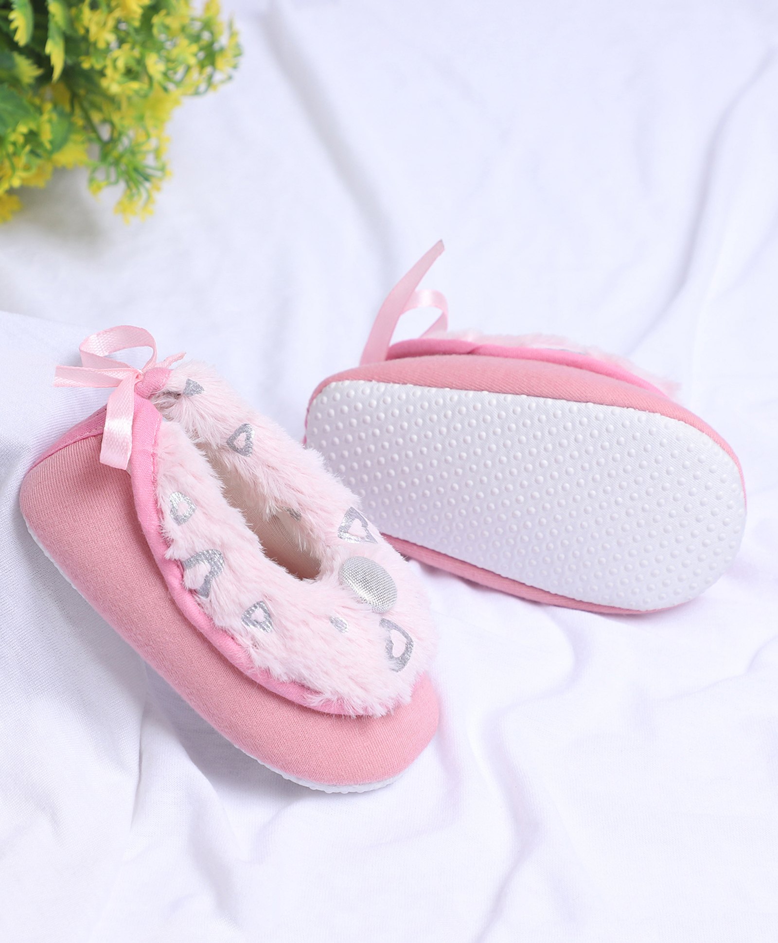 Coco Candy Colour Blocked Booties - Pink-picture-32