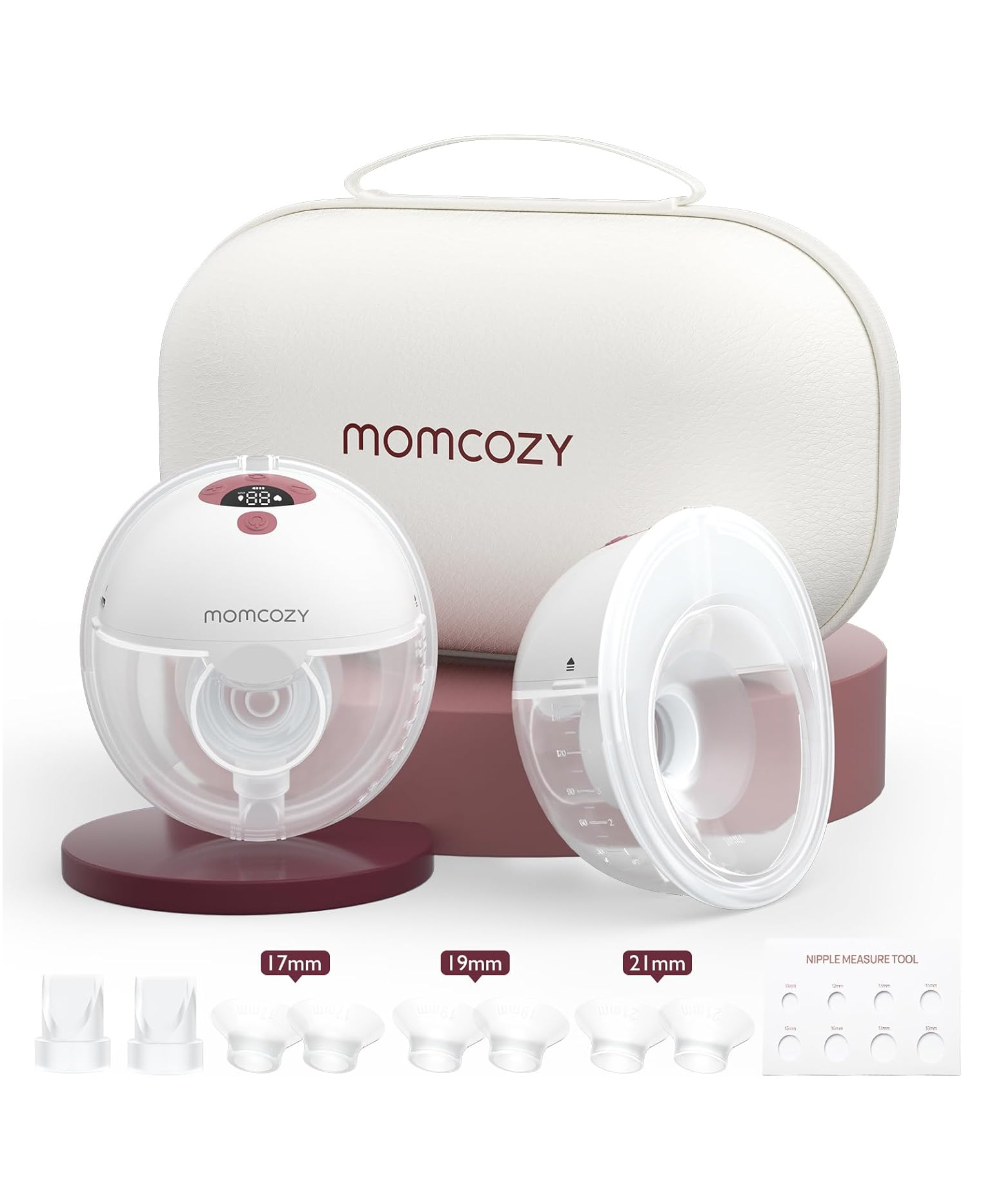 Momcozy M5 Double Breast Pump Cozy Red-image-17