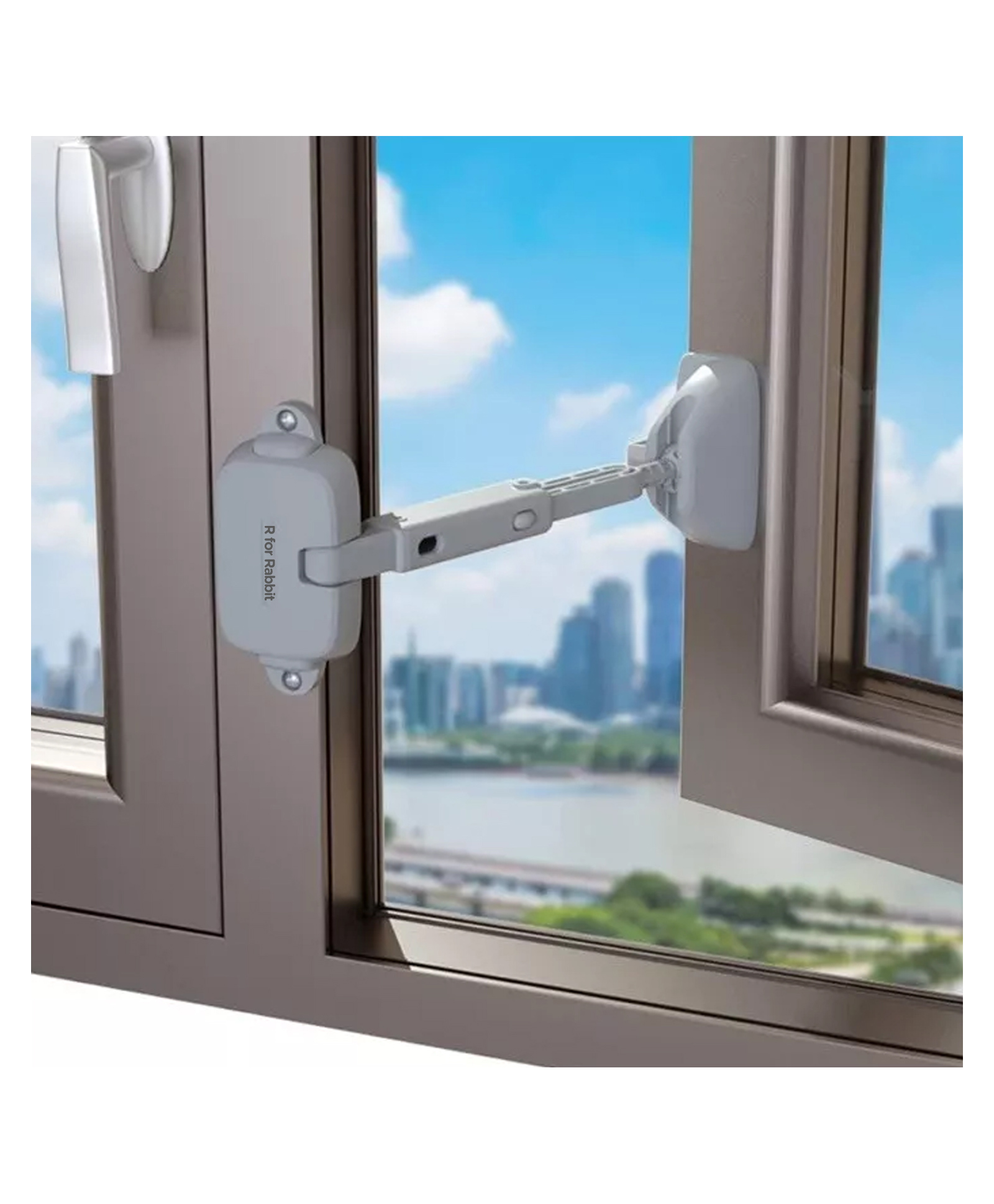 R for Rabbit Protector Plus Window Locker - Grey-picture-39