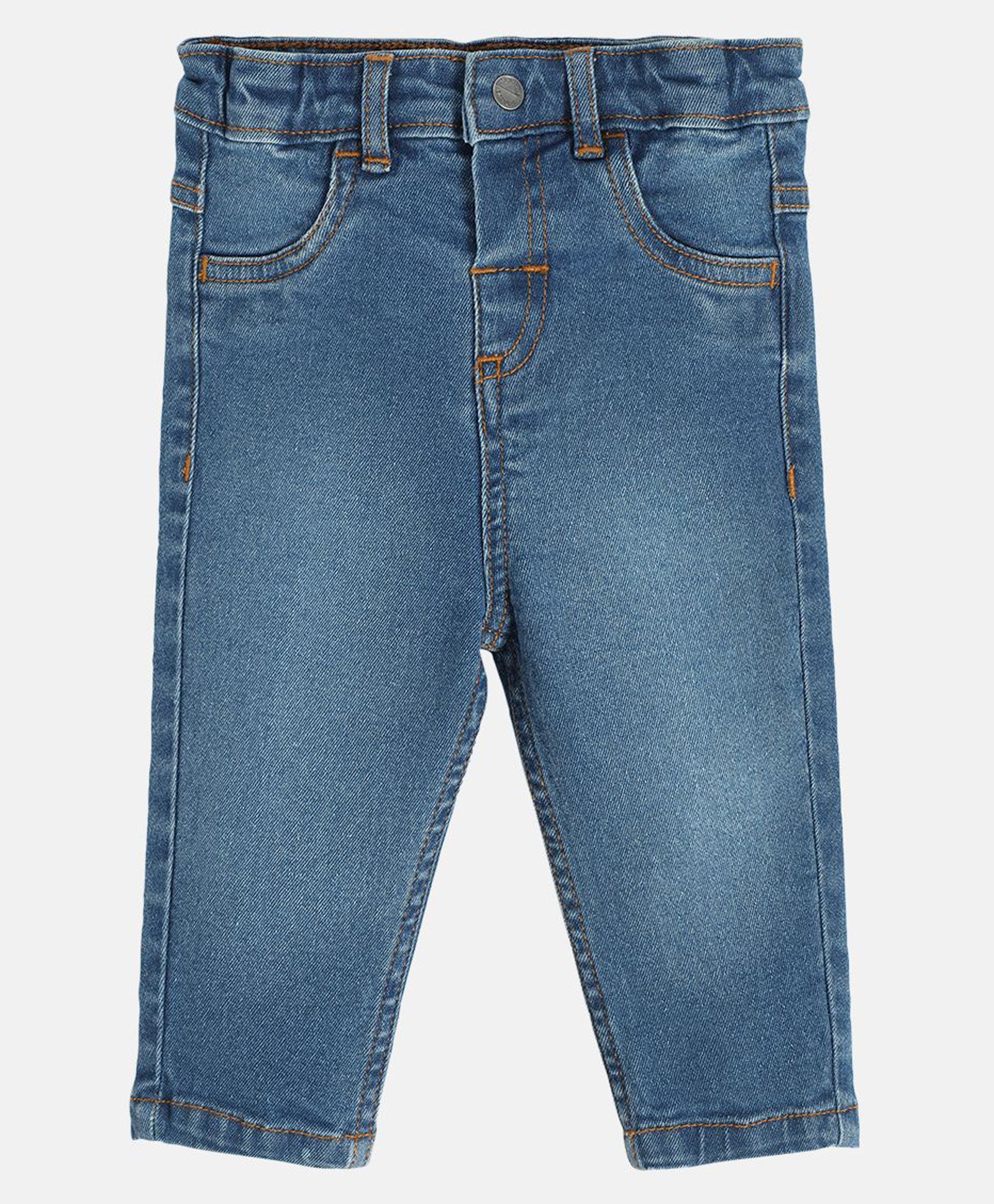 MINI KLUB Cotton Washed Jeans - Blue-image-47