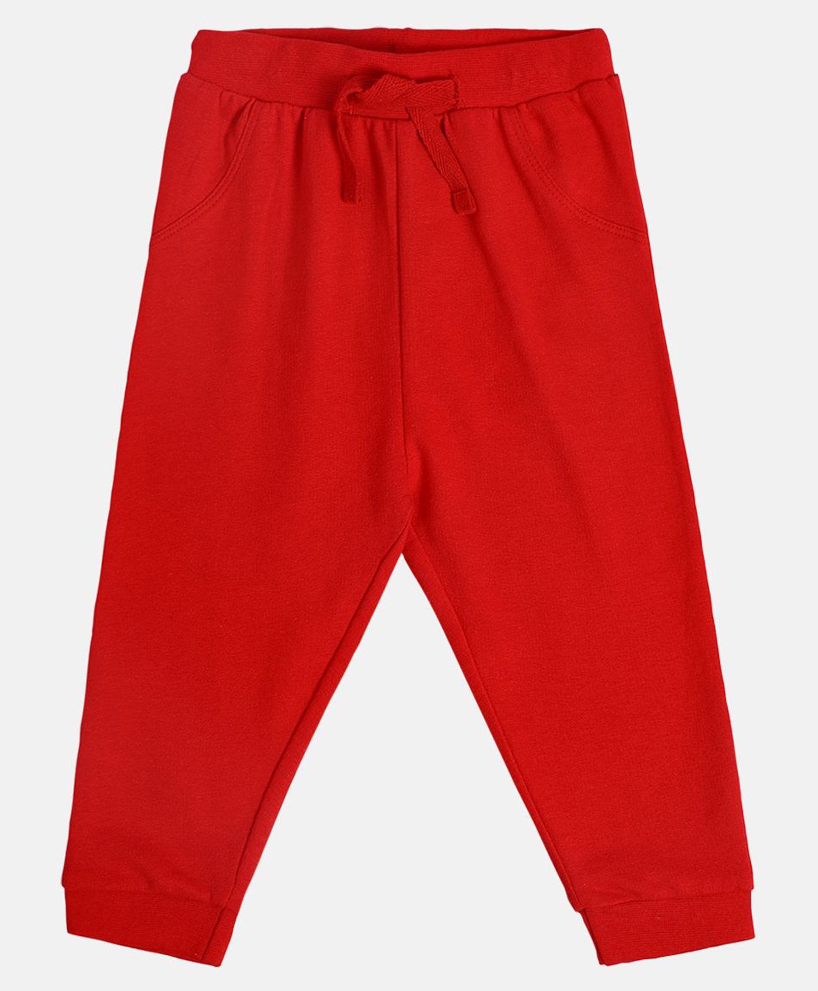 MINI KLUB Cotton Solid Pajama - Red-picture-28