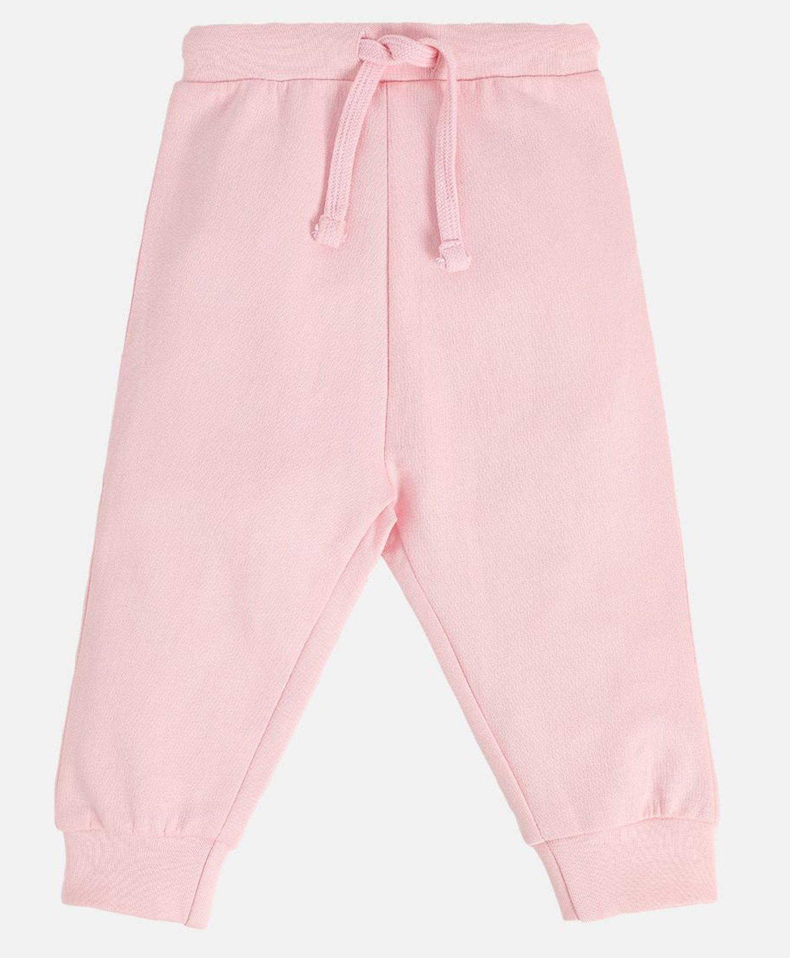 MINI KLUB Cotton Solid Joggers - Pink-picture-20