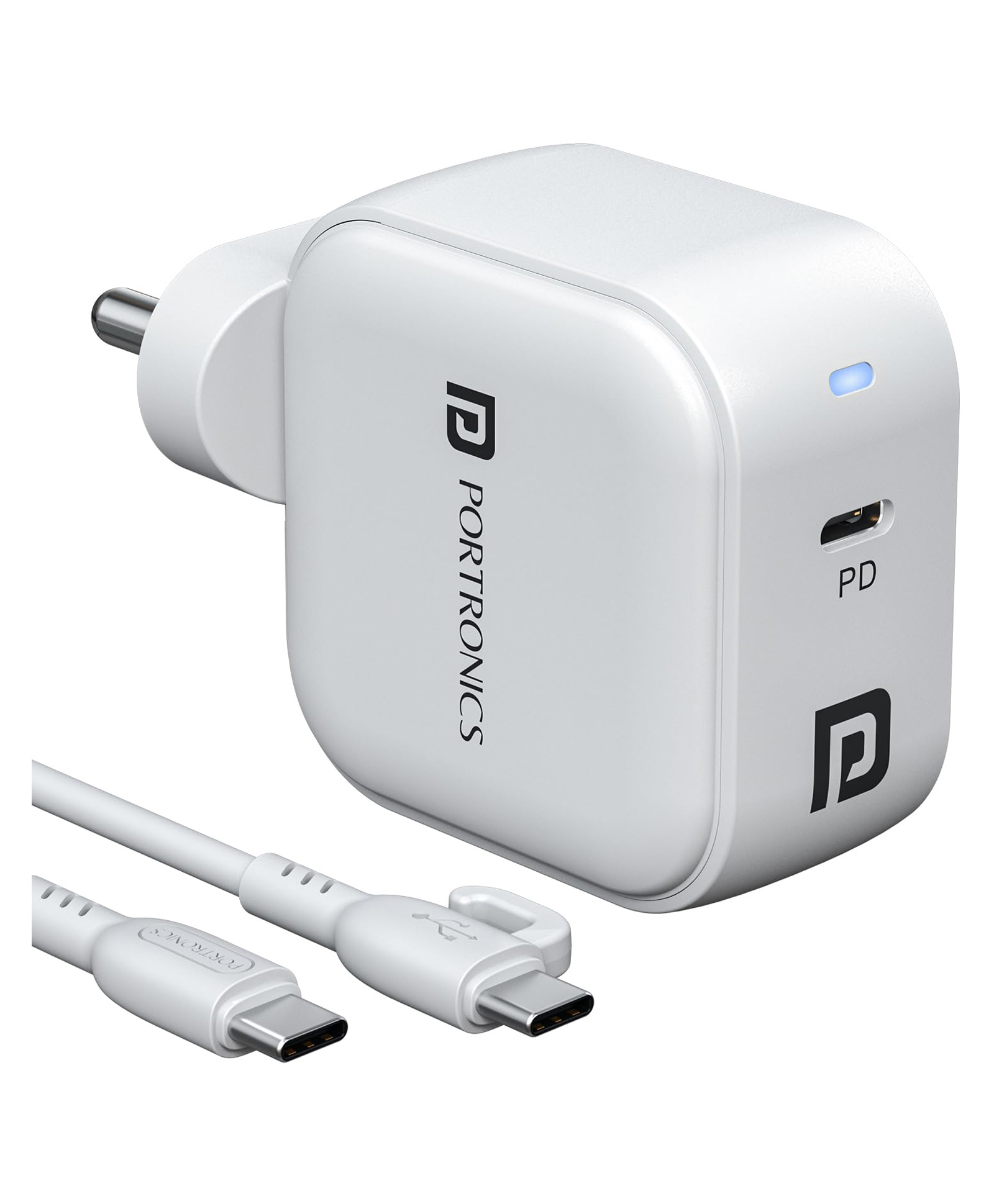 Portronics POR-1255 45W Adapto 45C Type C SuperFast Charger Adaptor with Type C Cable, Best for iPhone,Samsung Galaxy S24/S23/S22/S21/S20 (Ultra/Plus/Fe), Note(All Series), Z Fold/Flip/S/A/F/M Series-picture-13