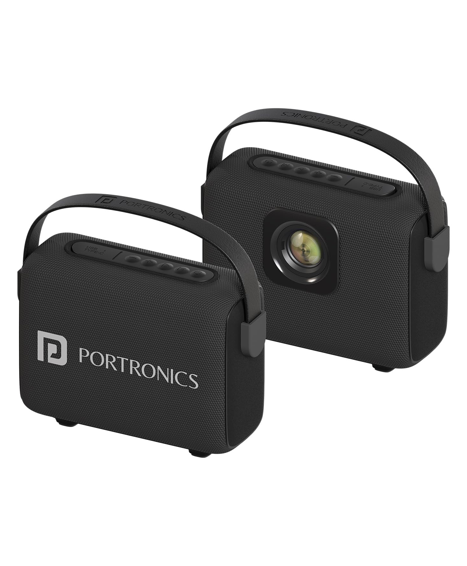 Portronics POR-2392 Resonate 14W Potable Bluetooth Speaker With LED Sunset Projection Lights, Upto 5 Hours Playtime, Bluetooth 5.3V, TWS Function, Handsfree Calling, , Type C Fast Charging(Black)-image-27