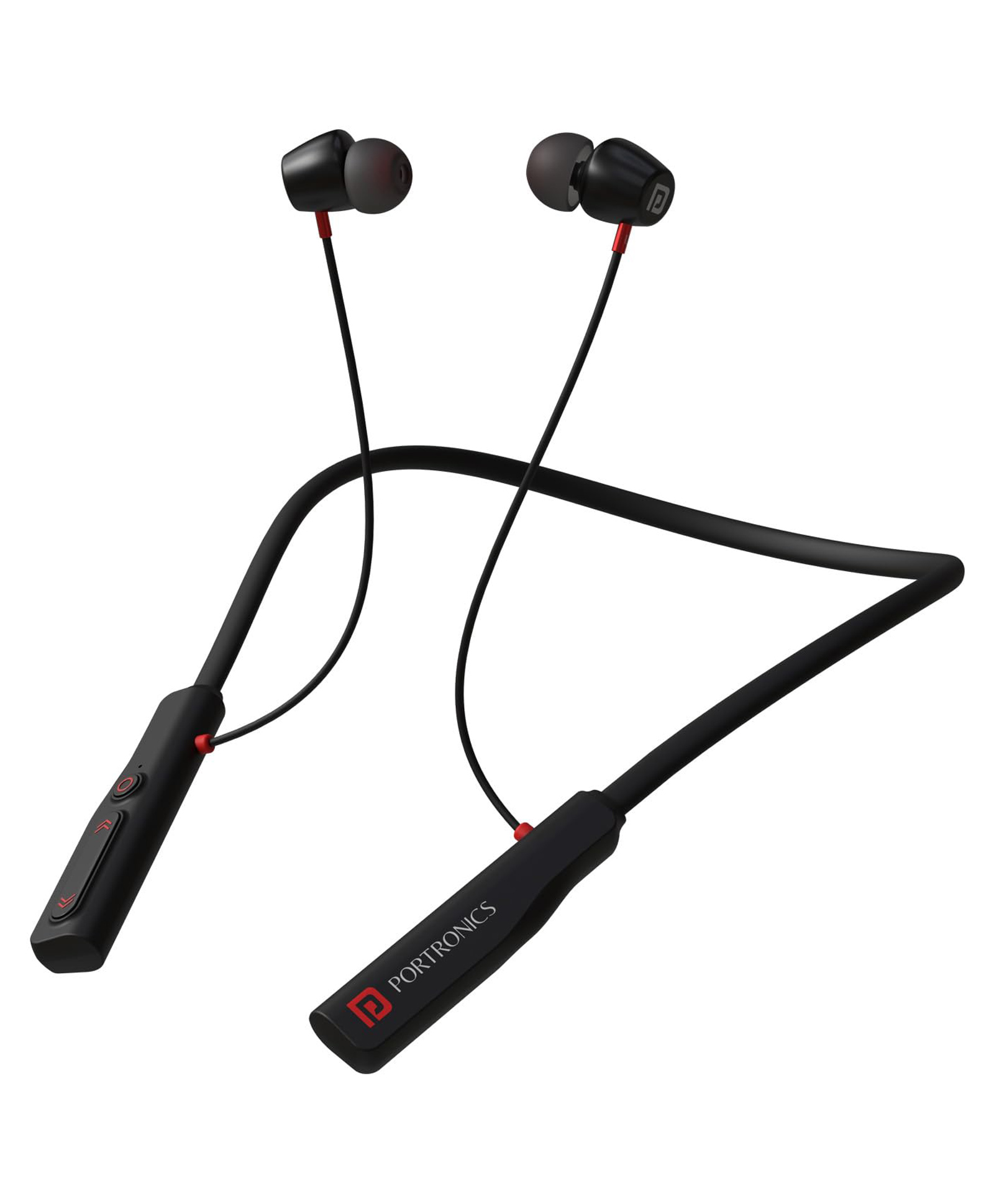 Portronics POR-2836 Harmonics Z11 Bluetooth Wireless in Ear Earphones with Upto 35 Hours Playback & Magnetic Earbuds(ON/Off), 10mm Dynamic Driver, High Bass, HD Mic, Type C Fast Charging(Black)-picture-12