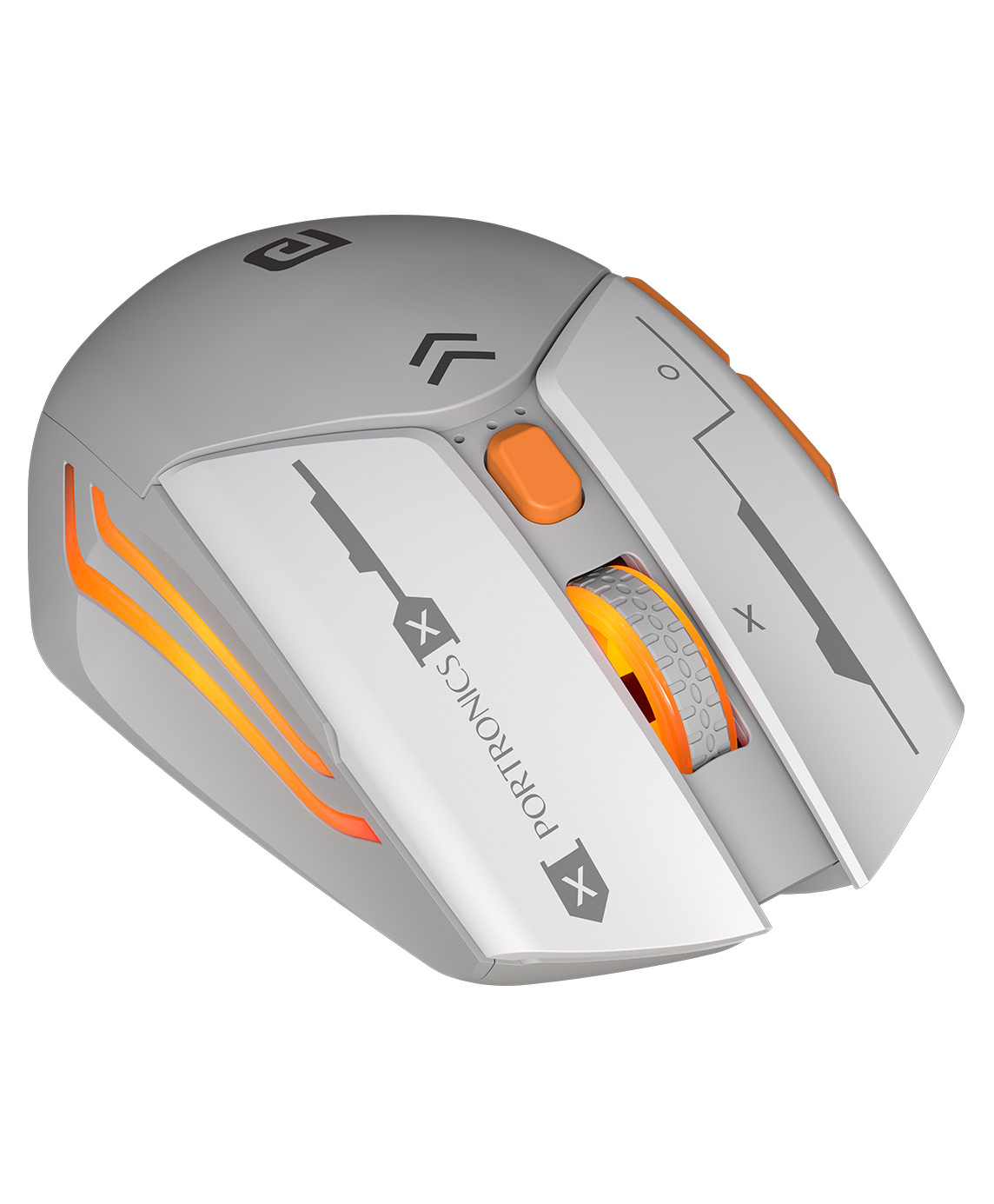 Portronics Vader Max Wireless Rechargeable Mouse, Bluetooth 5.3 & 2.4 GHz Dual Mode, 6-Button Control, Adjustable DPI Up to 2400, Ergonomic, Universal Compatibility for Laptop, Desktop, Gaming(Grey)-image-18
