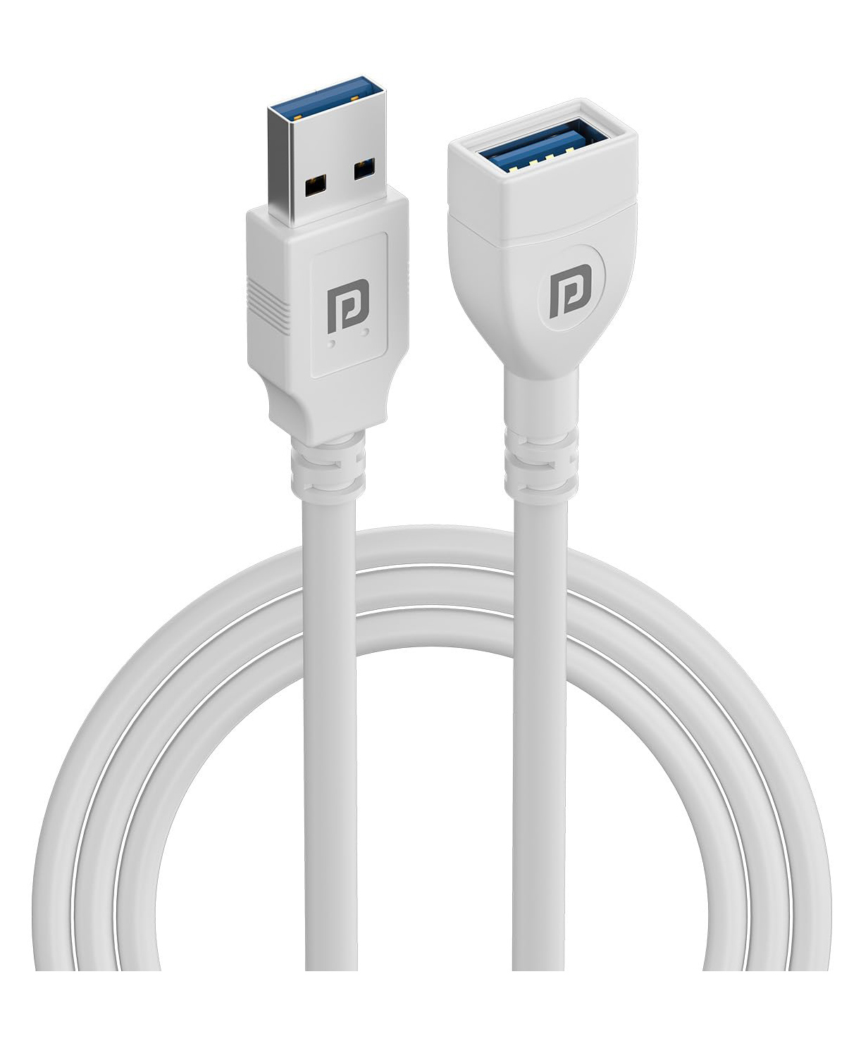 Portronics POR-2976 Uniconnect, 1.5M USB Extension Cable, Durable USB Type-A Male to Female Cable, High-Quality PVC Build, Data Transfer & Charging, Compatible with Laptops, PCs, Printers & More-image-8