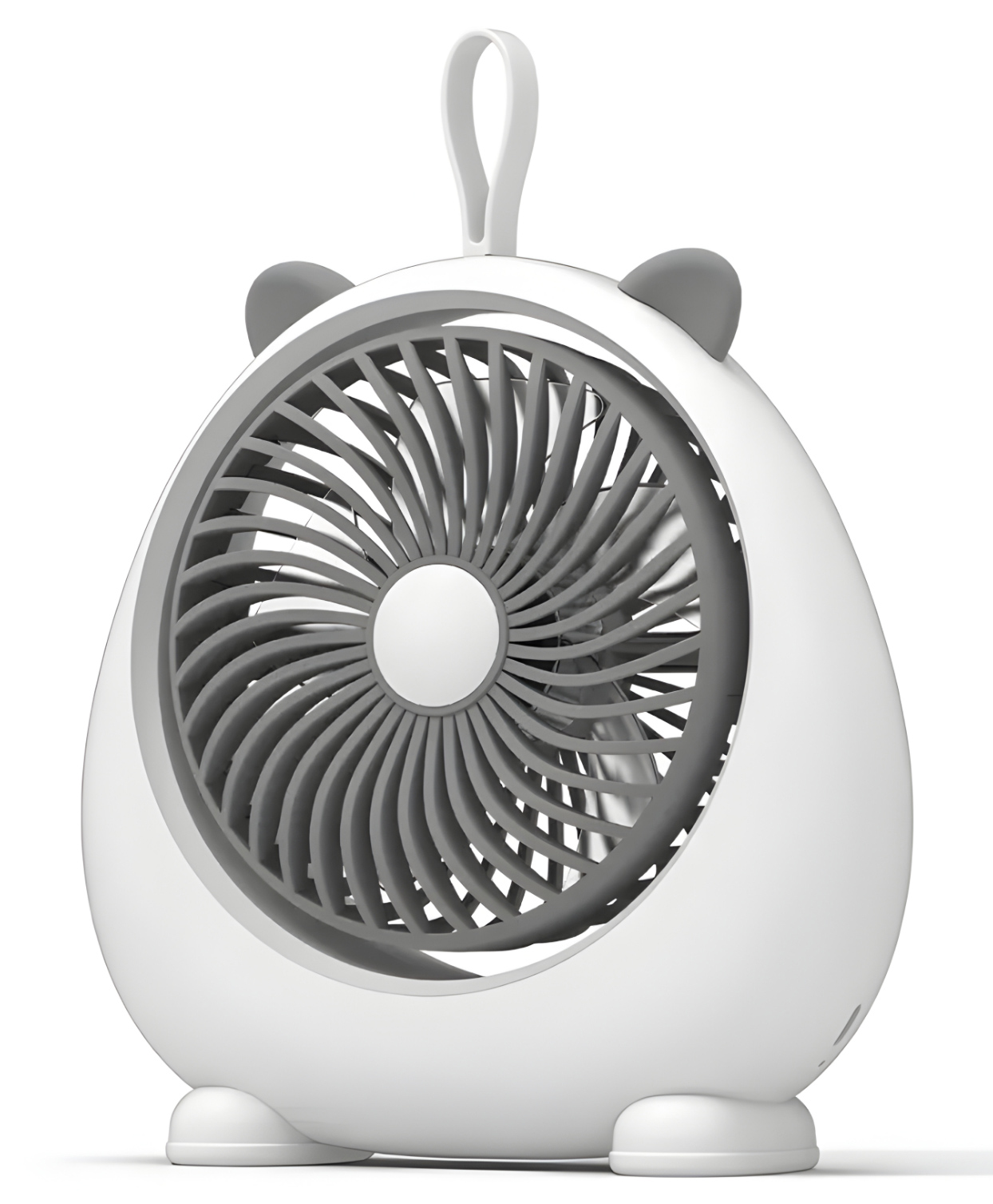COZY VIBES Multi-function Rechargeable Mini Fan Portable Desktop Rechargeable Table Fan - PACK OF 1 - COLOR MAY VARY-image-8