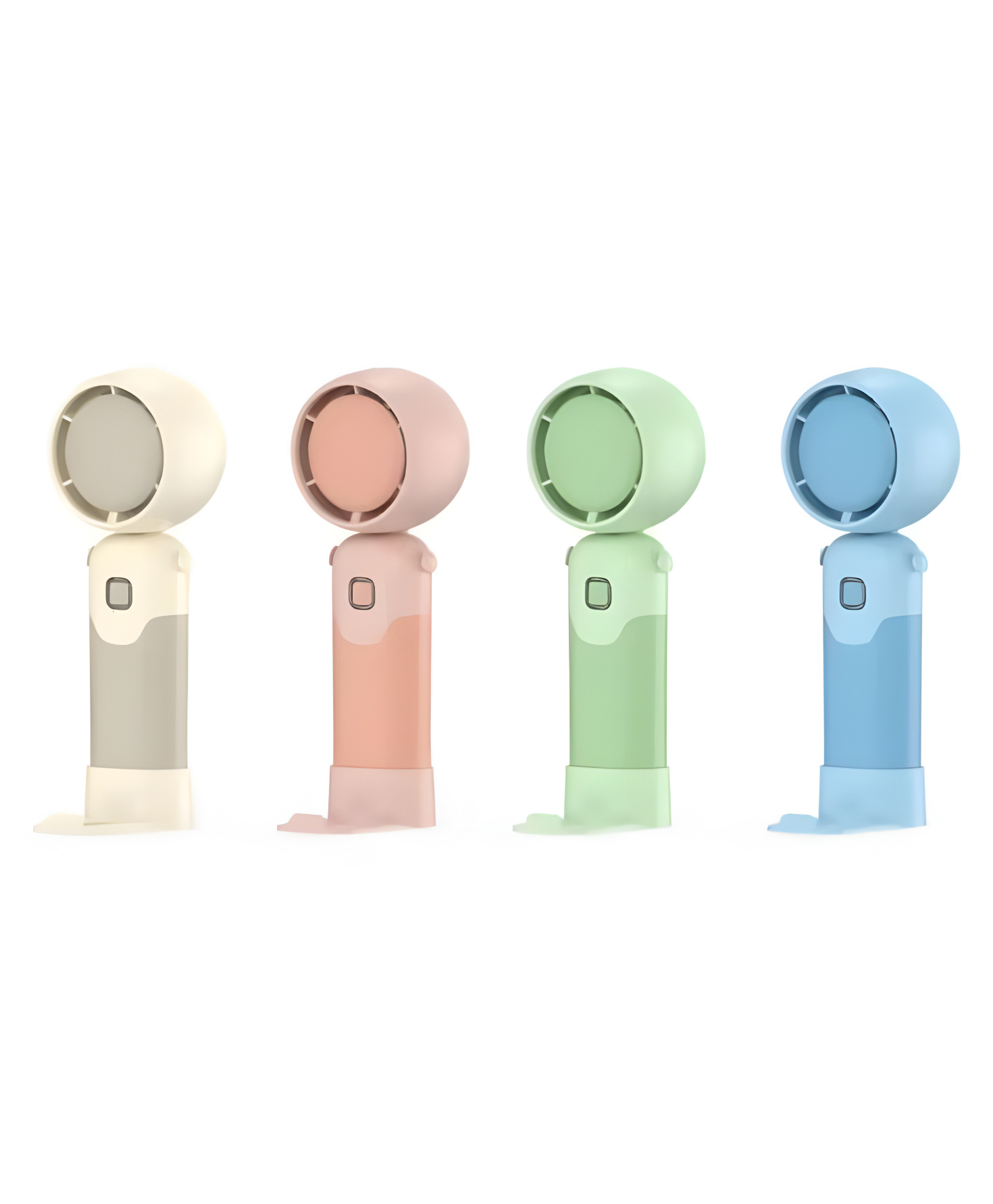 COZY VIBES USB Rechargeable Portable Neck-hanging Electric Fan Folding Design Wind-collecting Feature Battery Powered Fan - PACK OF 1 - COLOR MAY VARY-image-21