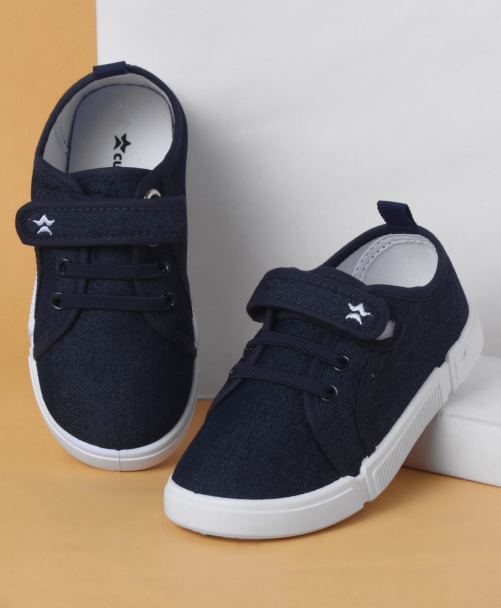 Cute Walk by Babyhug Casual Shoes With Velcro Closure - Navy Blue-picture-37