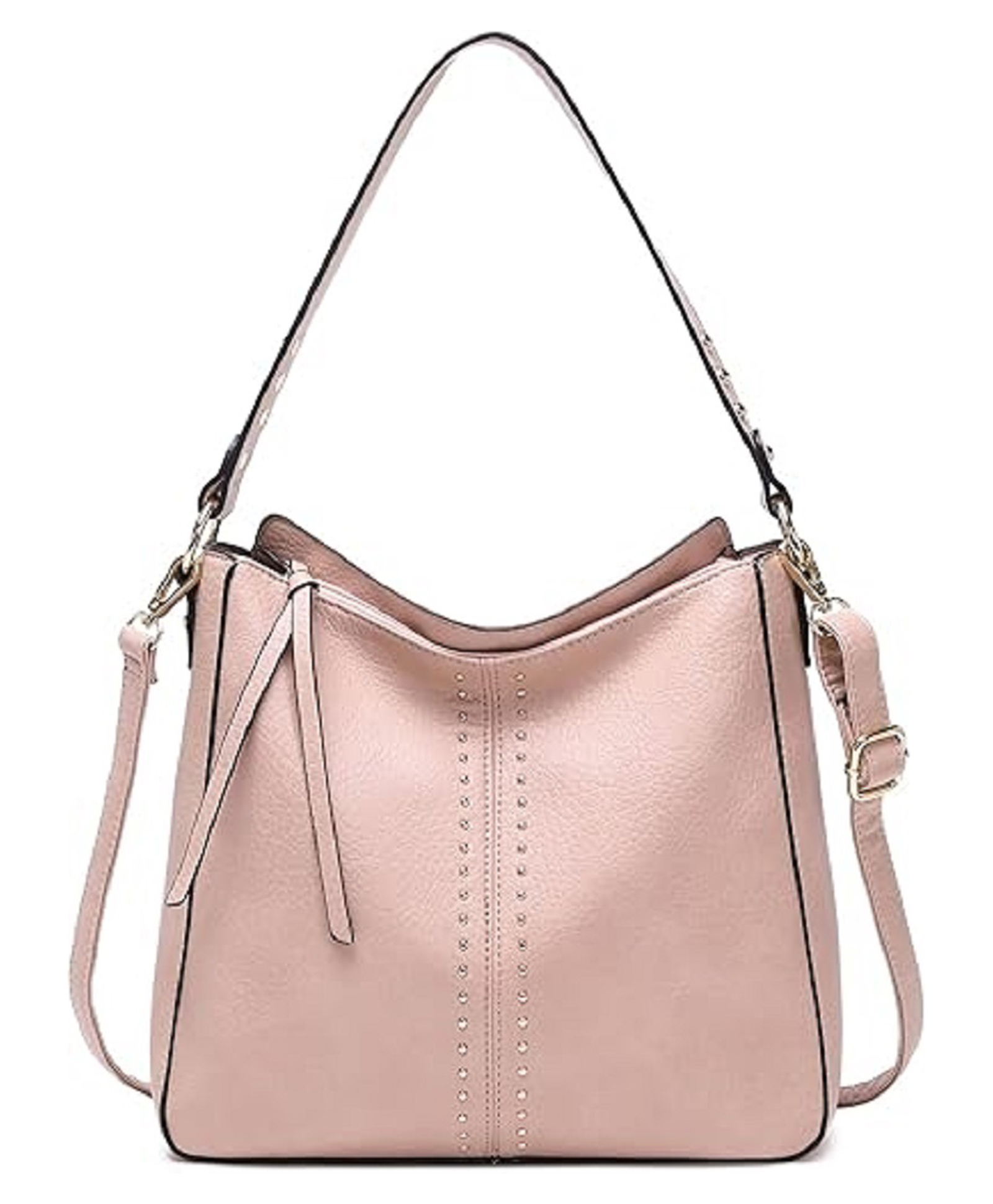 Lychee Bag Women Hobo Handbags Crossbody Leather Ladies Shoulder Bag-image-3